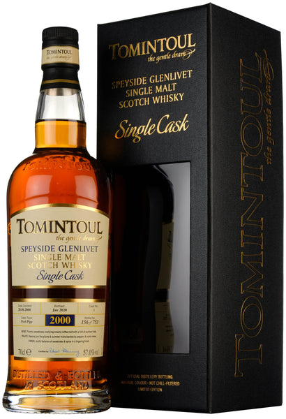 Tomintoul 2000-2020 | 19 Year Old Single Cask 1 - Whisky-Online Shop