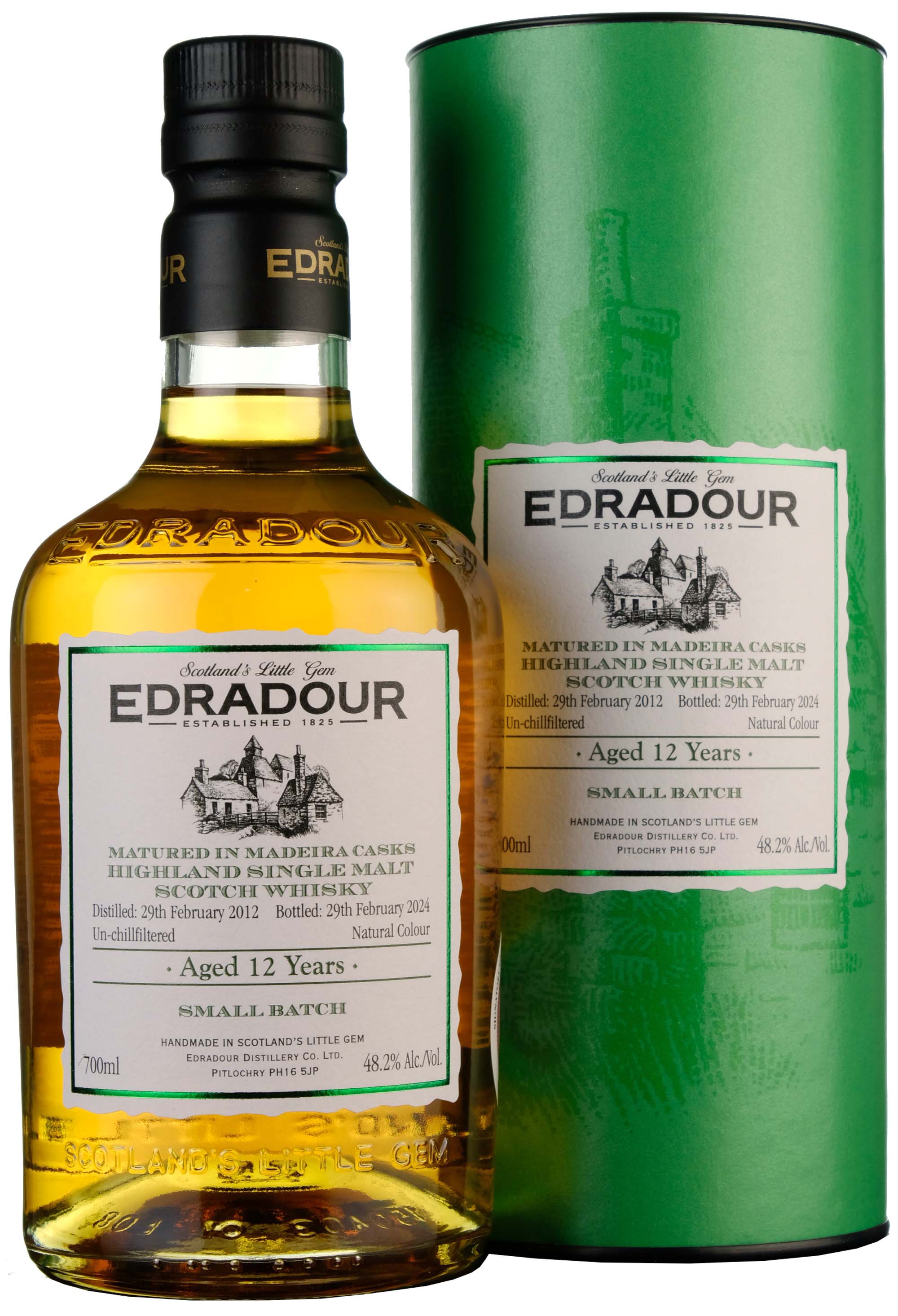 Edradour 2012-2024 | 12 Year Old Small Batch Madeira Casks