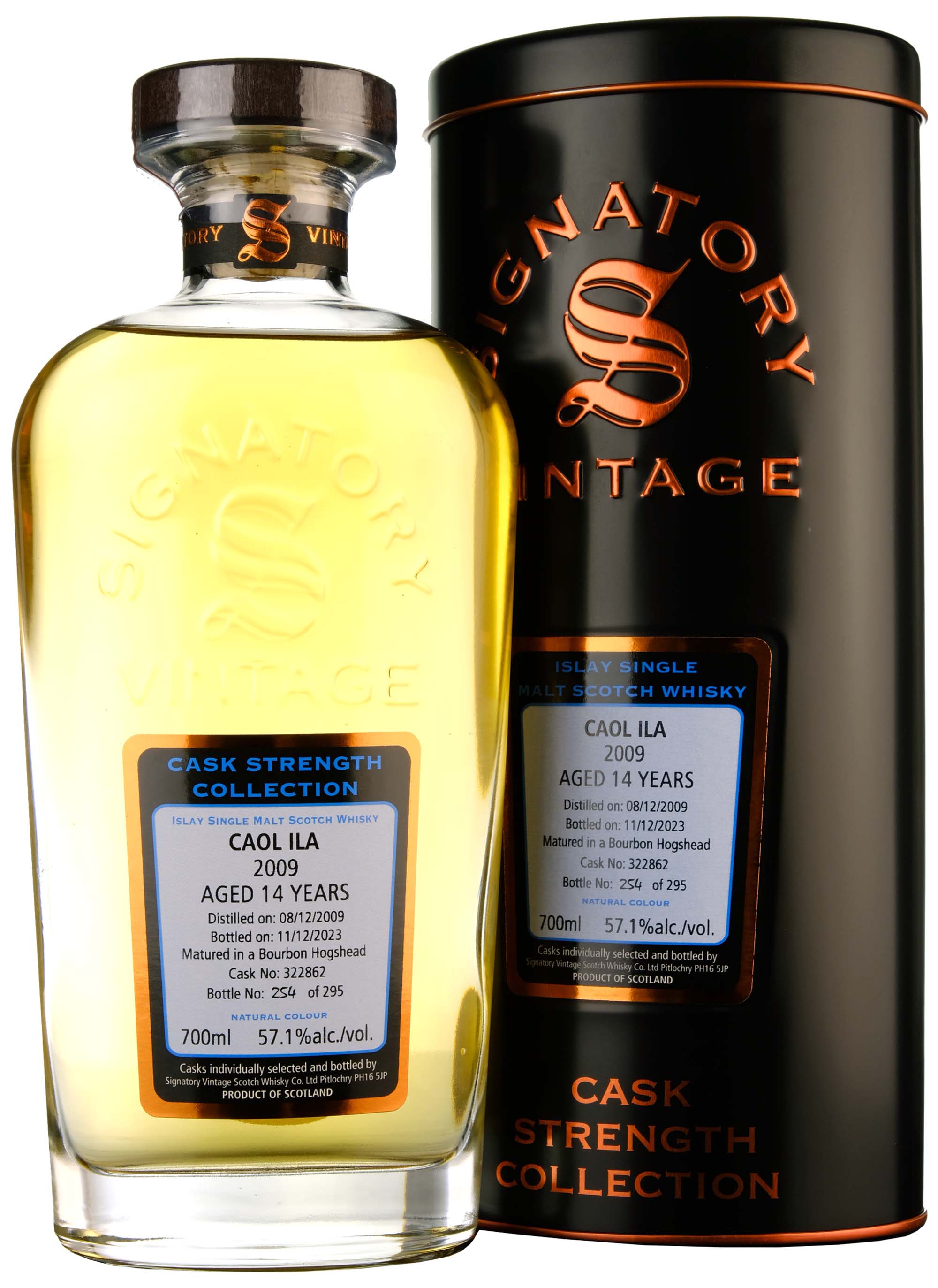 Caol Ila 2009-2023 | 14 Year Old Signatory Vintage Single Cask 322862