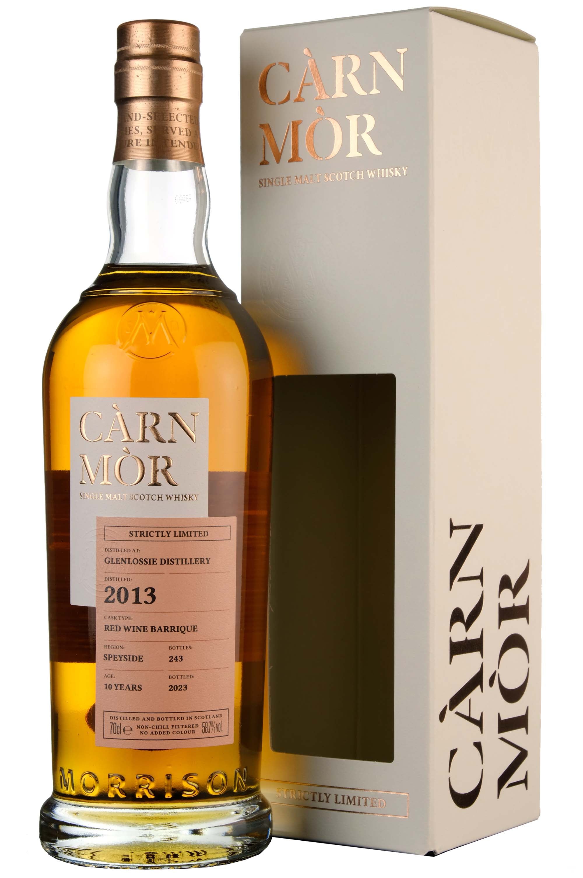 Glenlossie 2013-2023 | 10 Year Old Carn Mor Strictly Limited