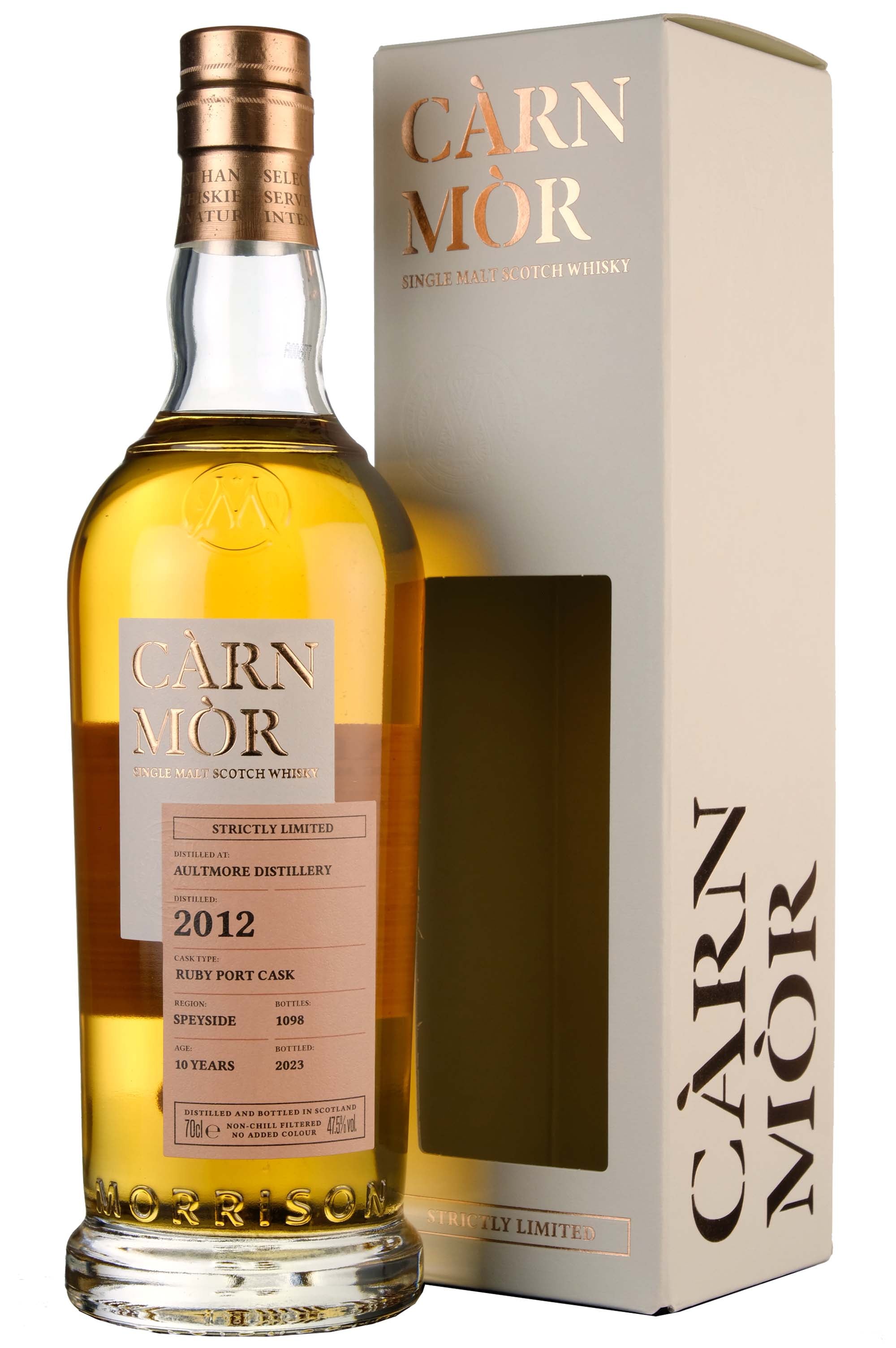Morrison Distillers Carn Mor Independent Whisky Bottlers - Whisky
