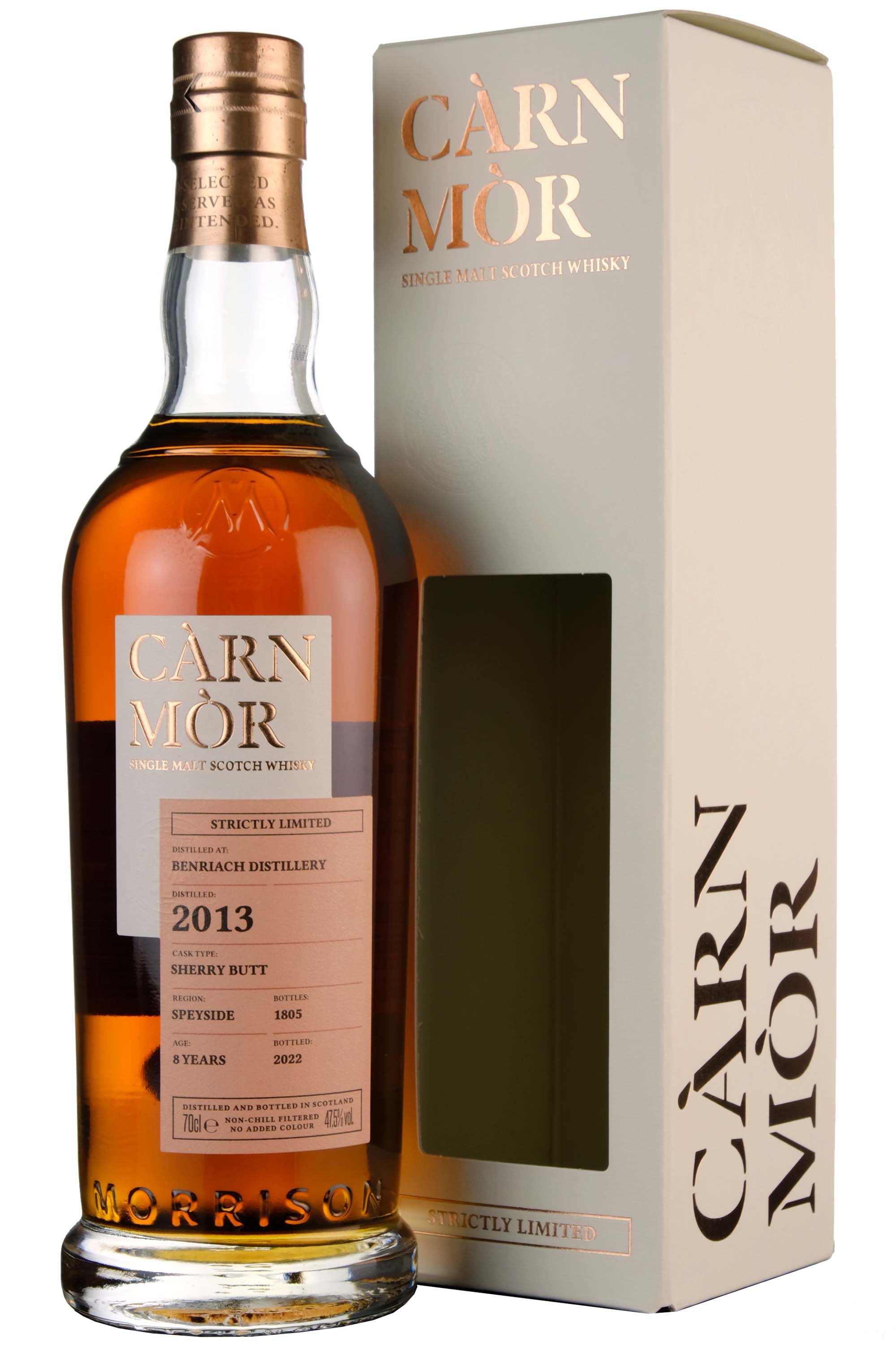 Benriach 2013-2022 | 8 Year Old Carn Mor Strictly Limited
