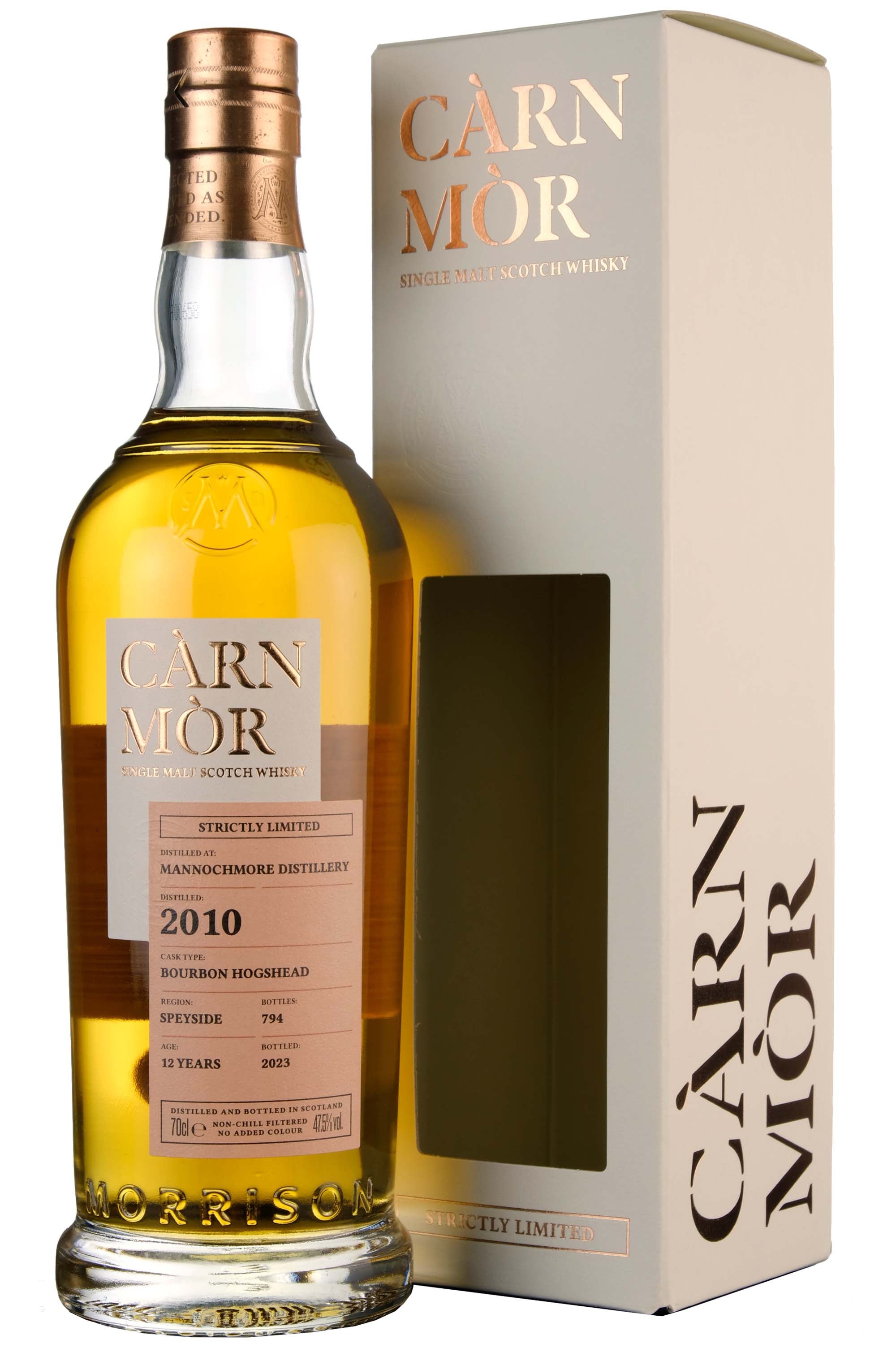 Mannochmore 2010-2022 | 12 Year Old Carn Mor Strictly Limited