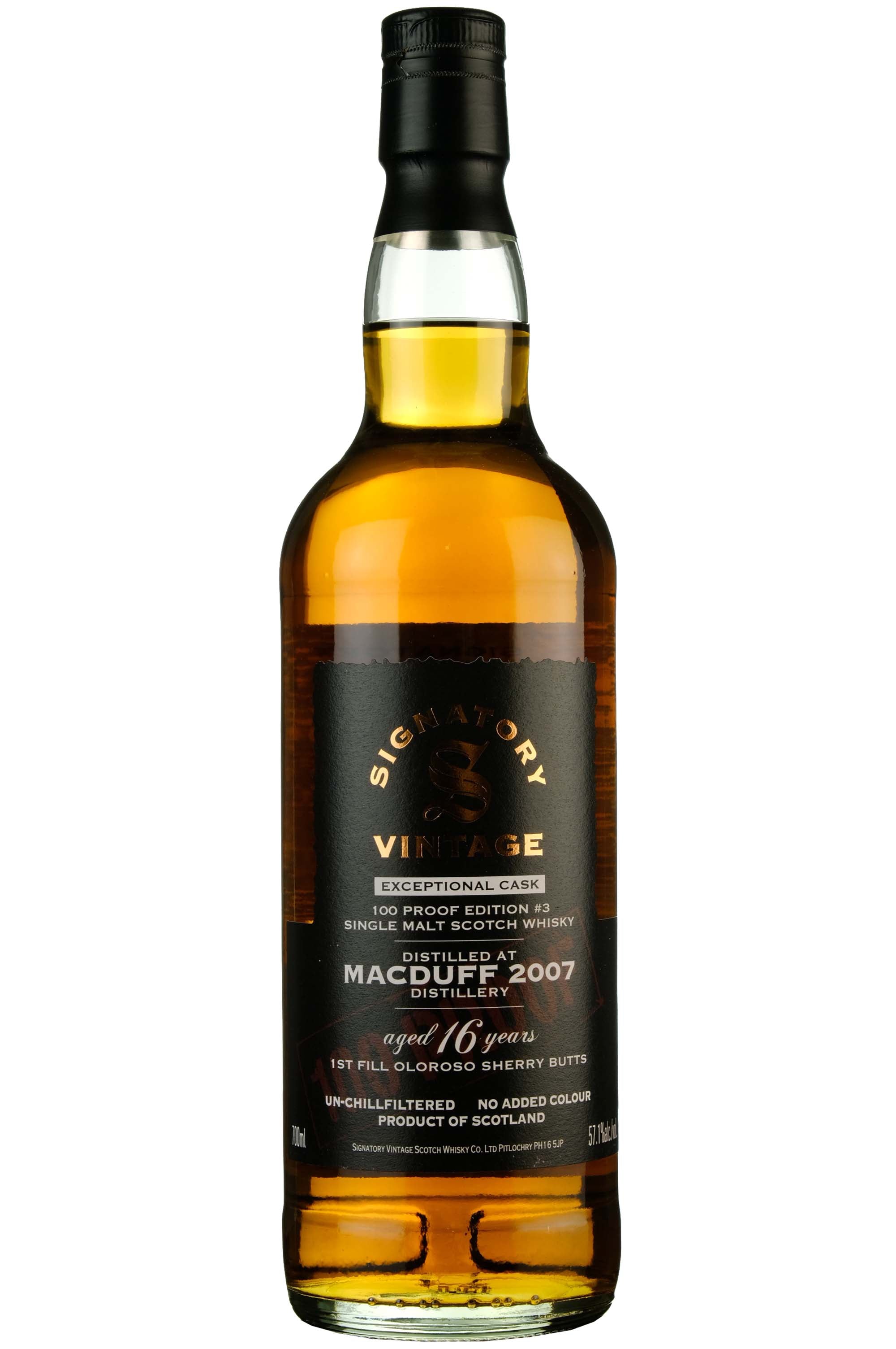 Macduff 2007-2024 | 16 Year Old Signatory Vintage Exceptional Cask 100 Proof Edition 3