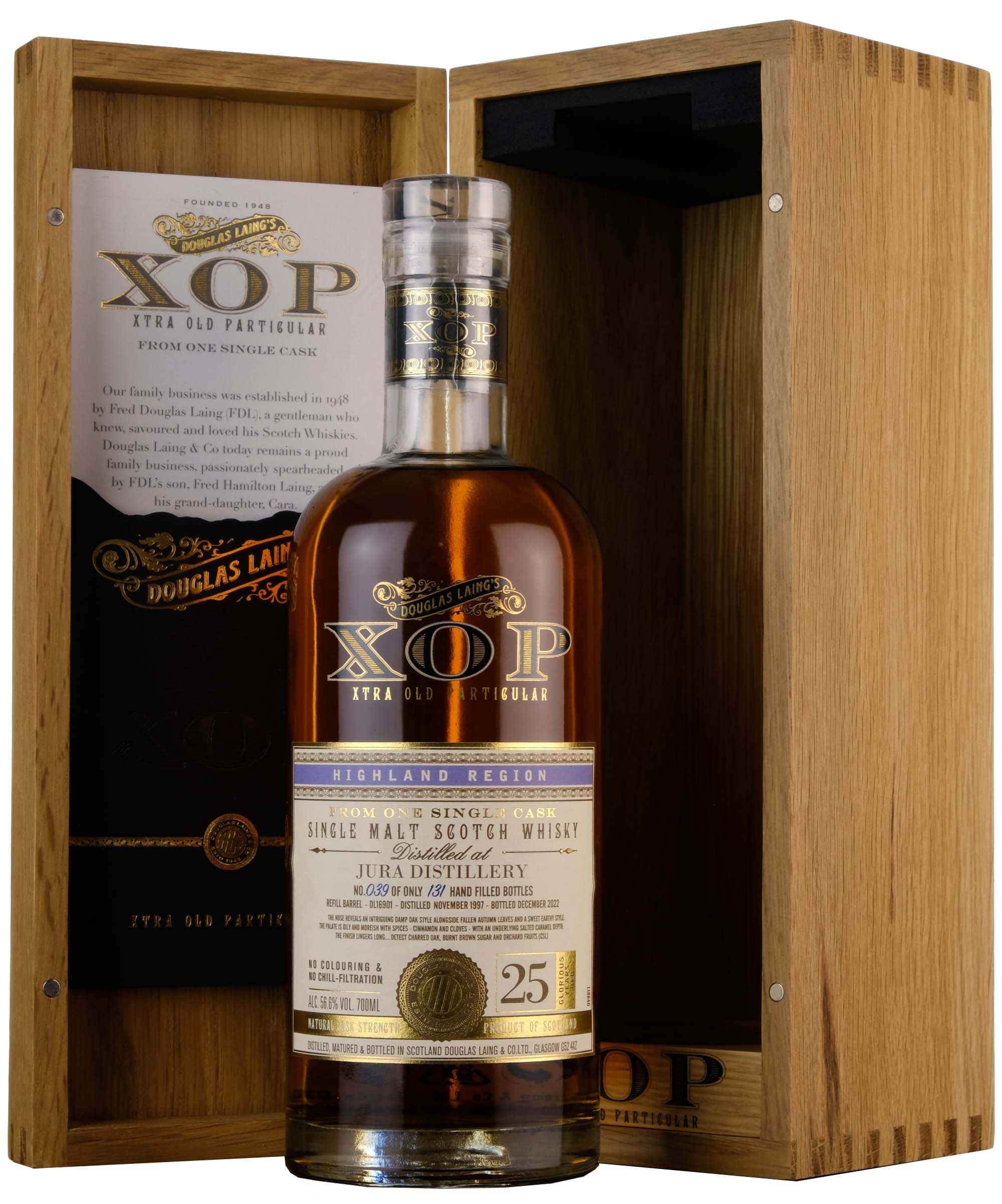 Jura 1997-2022 | 25 Year Old Douglas Laing XOP Single Cask DL16901