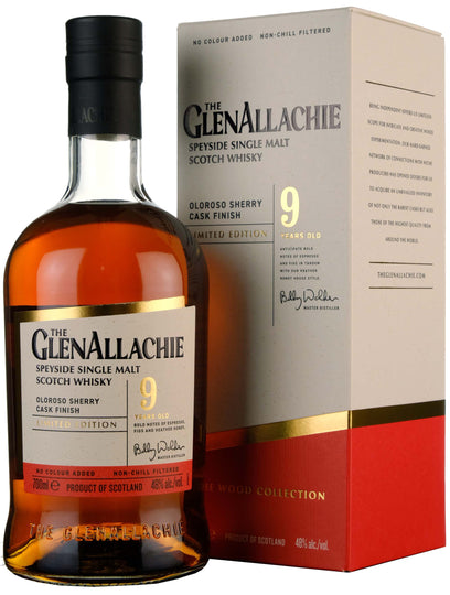 Glenallachie 9 Year Old The Wood Collection Oloroso Sherry Bottled 2024