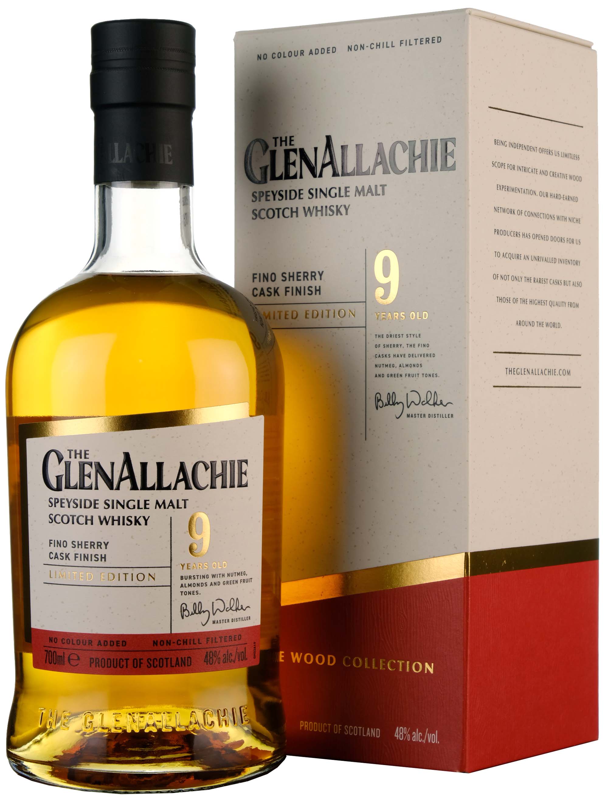 Glenallachie 9 Year Old The Wood Collection Fino Sherry Bottled 2024