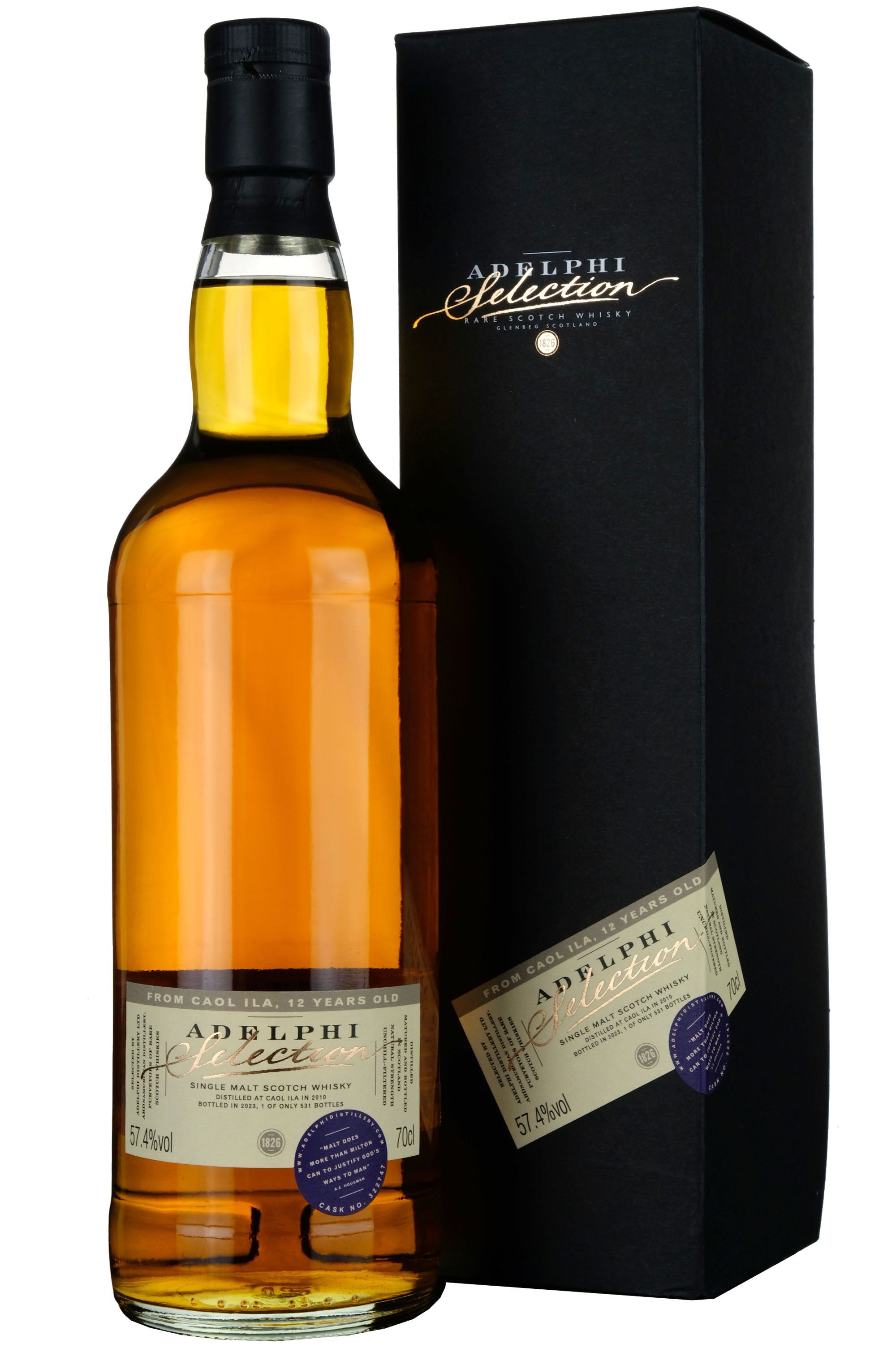 Caol Ila 2010-2023 | 12 Year Old Adelphi Selection Single Cask 322747