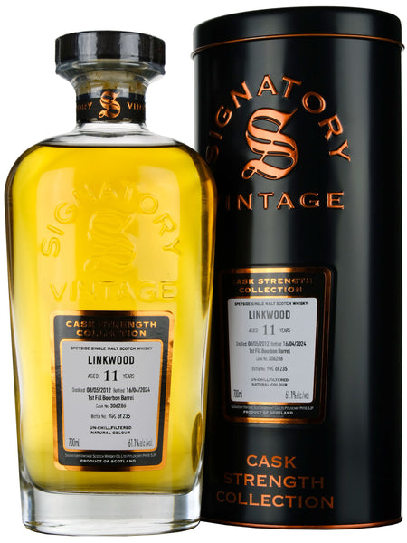 Linkwood 2012 - 11 Year Old Signatory Vintage Single Cask 306286