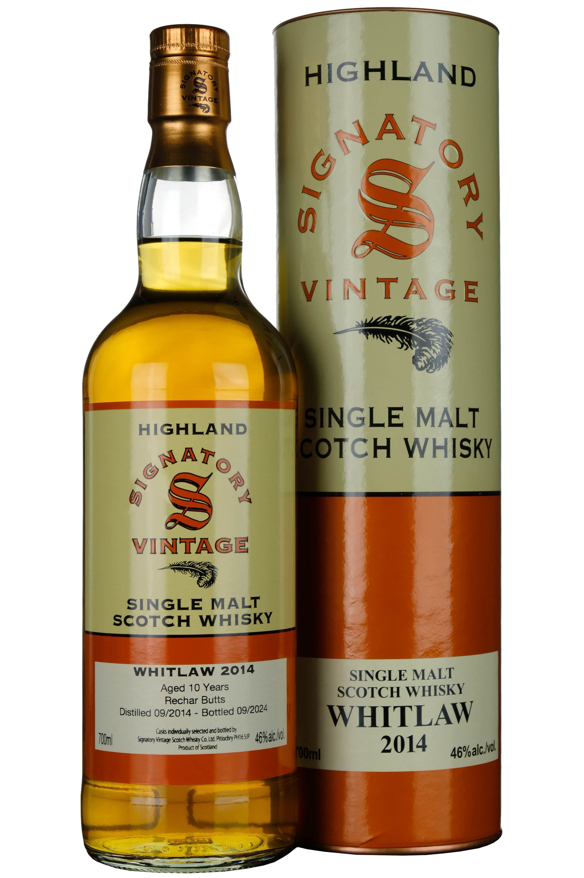 Whitlaw (Highland Park) 2014-2024 | 10 Year Old Signatory Vintage