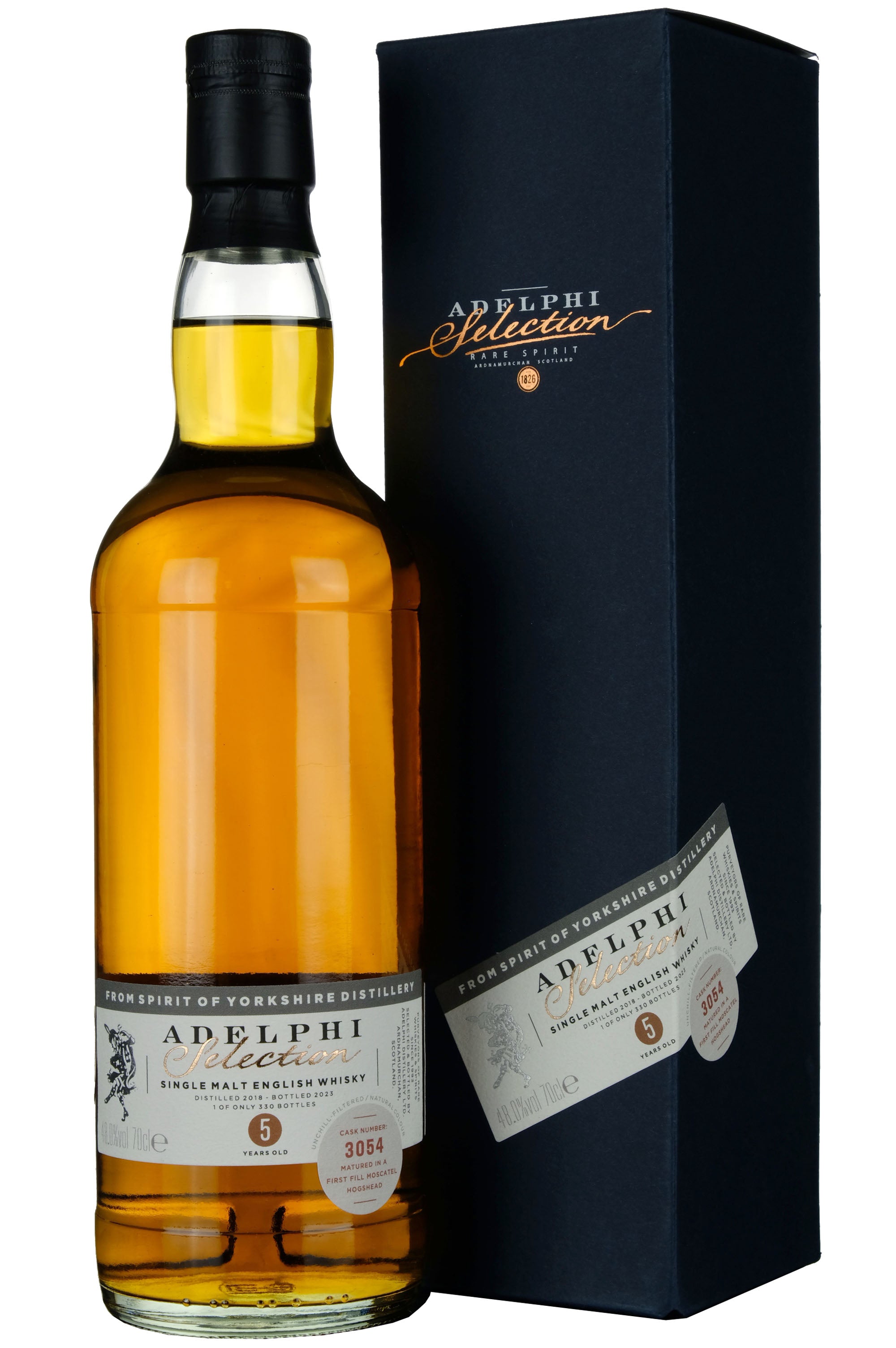 Spirit Of Yorkshire 2018-2023 | 5 Year Old Adelphi Selection Single Cask 3054