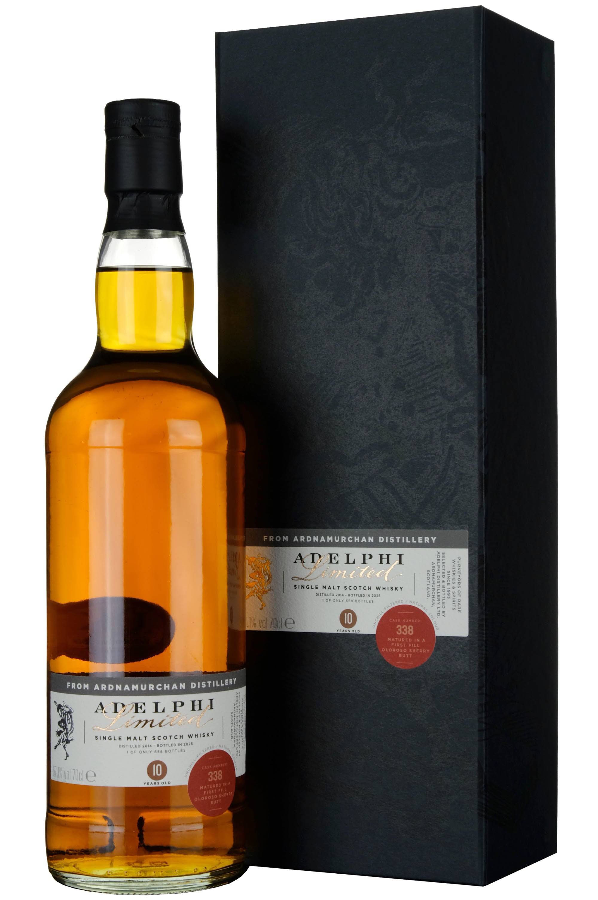 Ardnamurchan 2014-2025 | 10 Year Old Adelphi Selection Single Cask 338