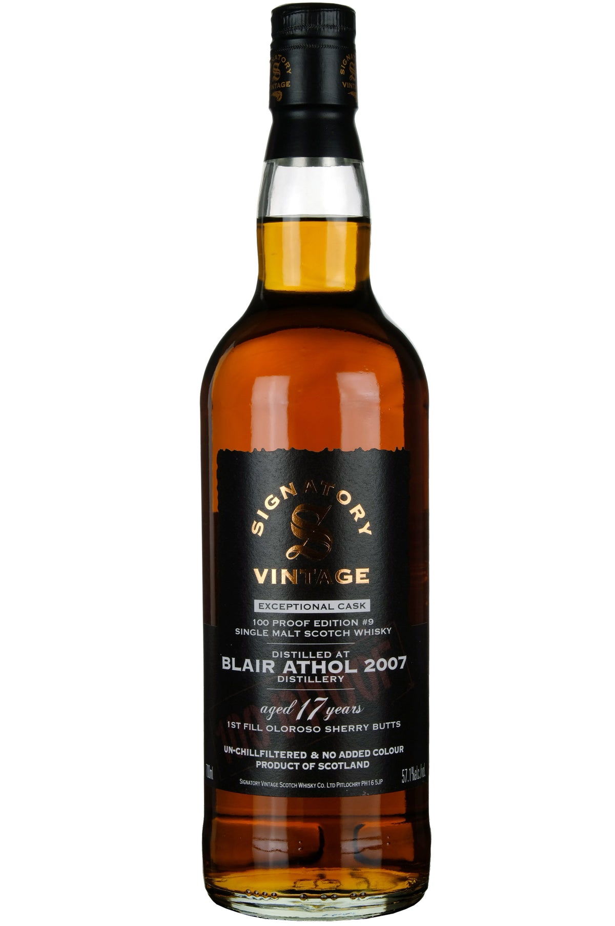 Blair Athol 2007-2025 | 17 Year Old Signatory Vintage Exceptional Cask 100 Proof Edition 9