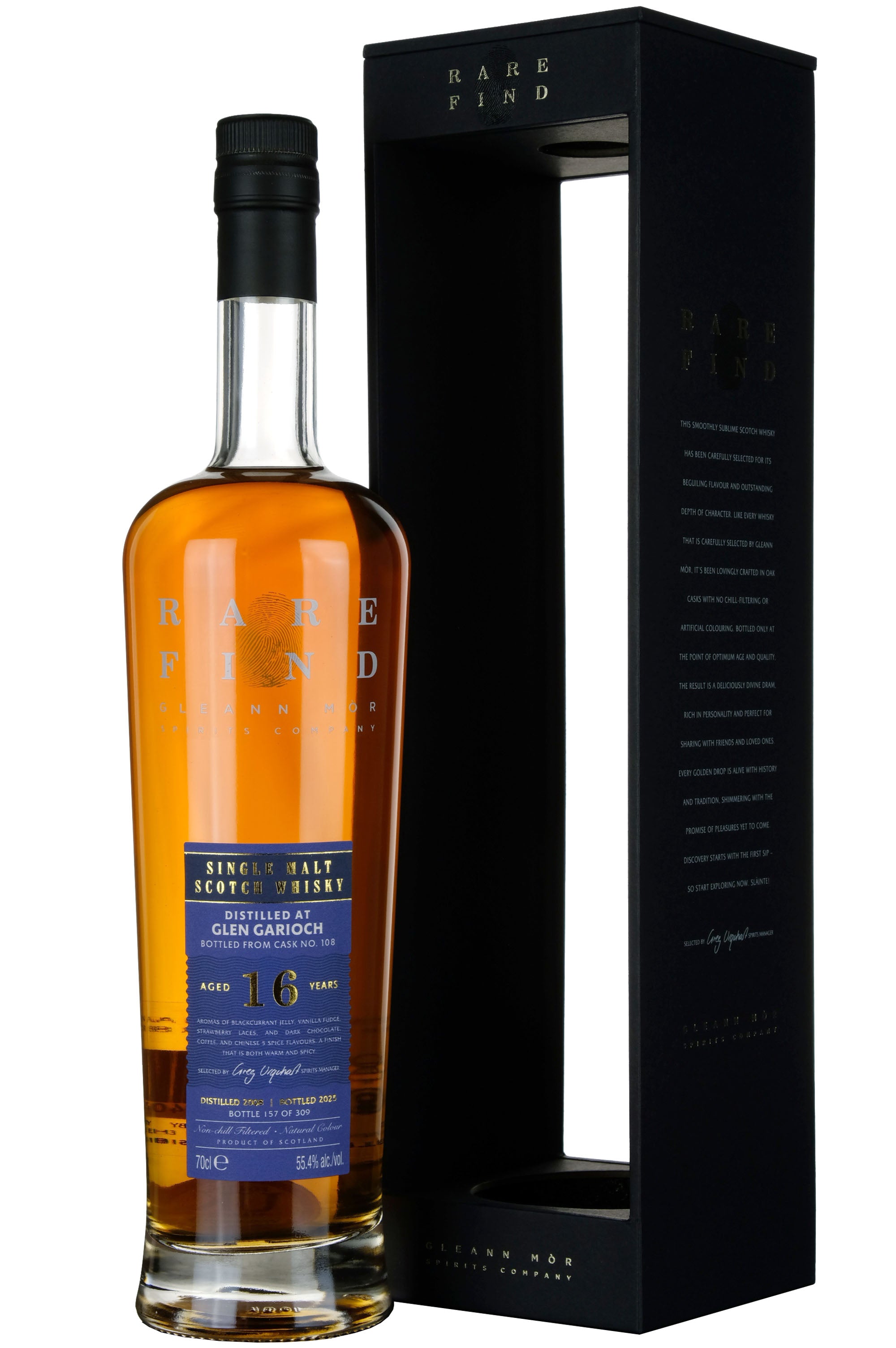 Glen Garioch 2008-2025 | 16 Year Old Gleann Mor Rare Find Single Cask 108