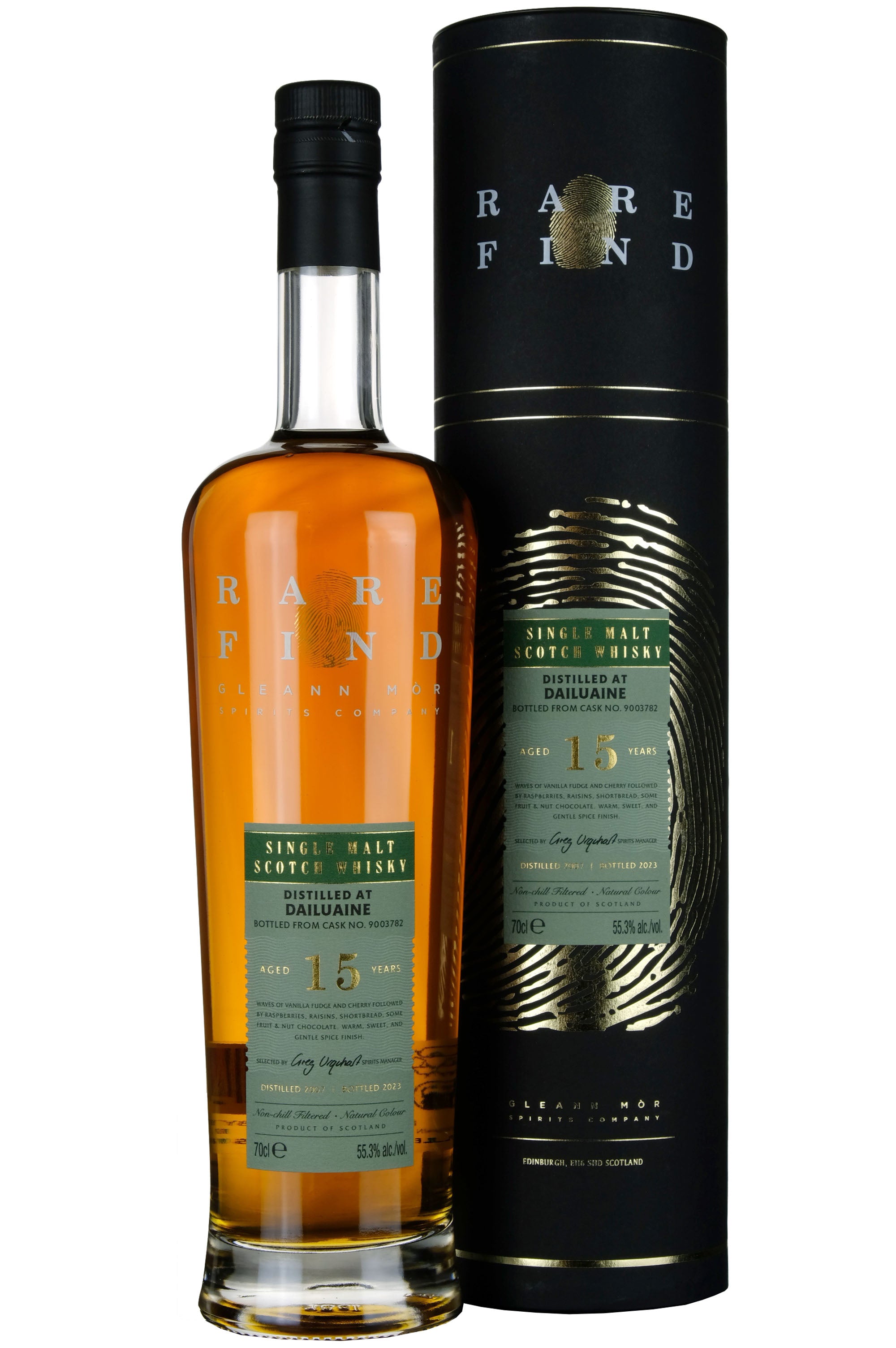 Dailuaine 2007-2023 | 15 Year Old Gleann Mor Rare Find Single Cask 9003782