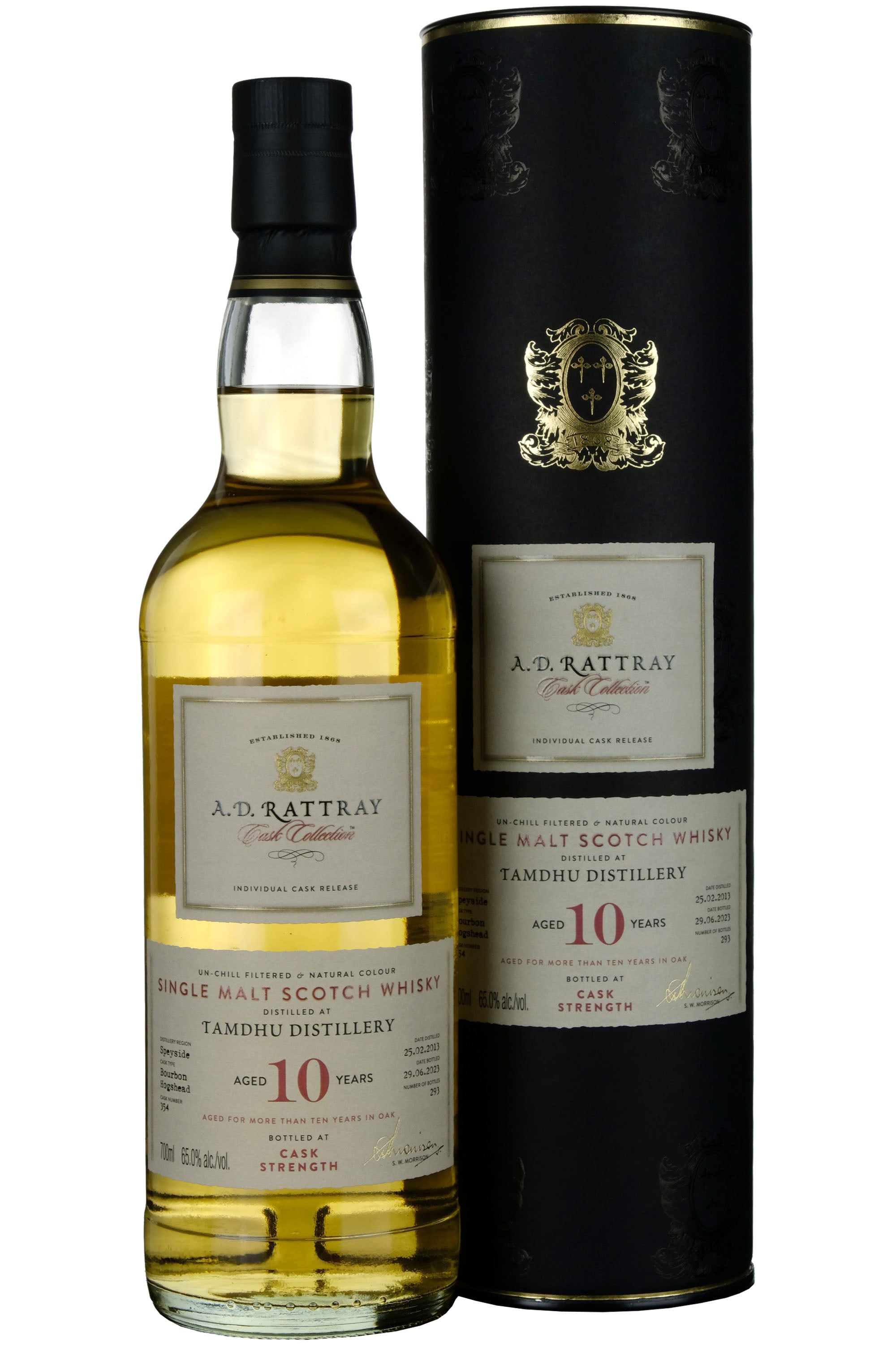 Tamdhu 2013-2023 | 10 Year Old A. D. Rattray Cask Collection Single Cask 354