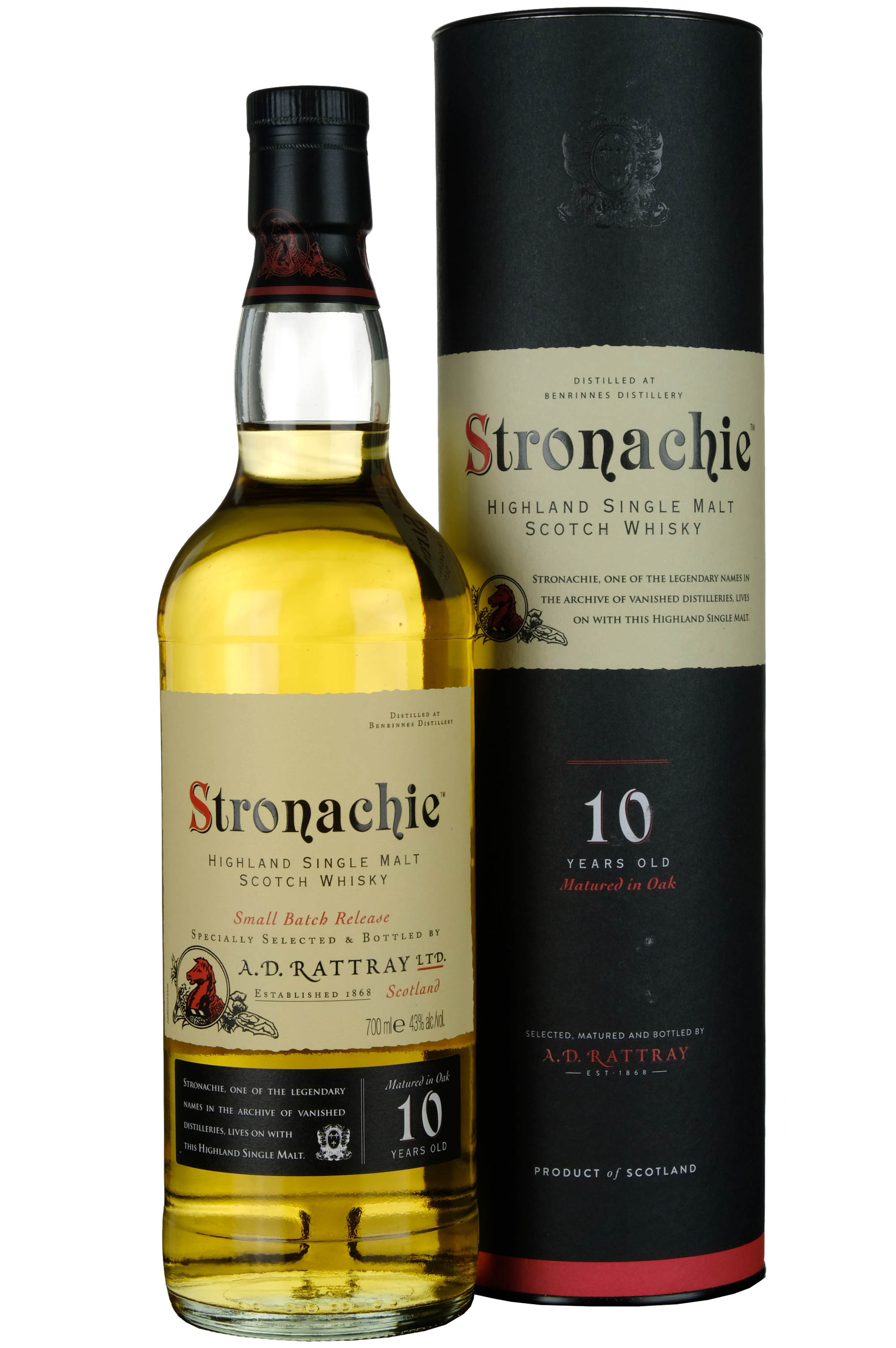 Stronachie (Benrinnes) 10 Year Old Small Batch A. D. Rattray