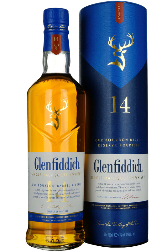 Glenfiddich 14 Year Old Bourbon Barrel Fourteen