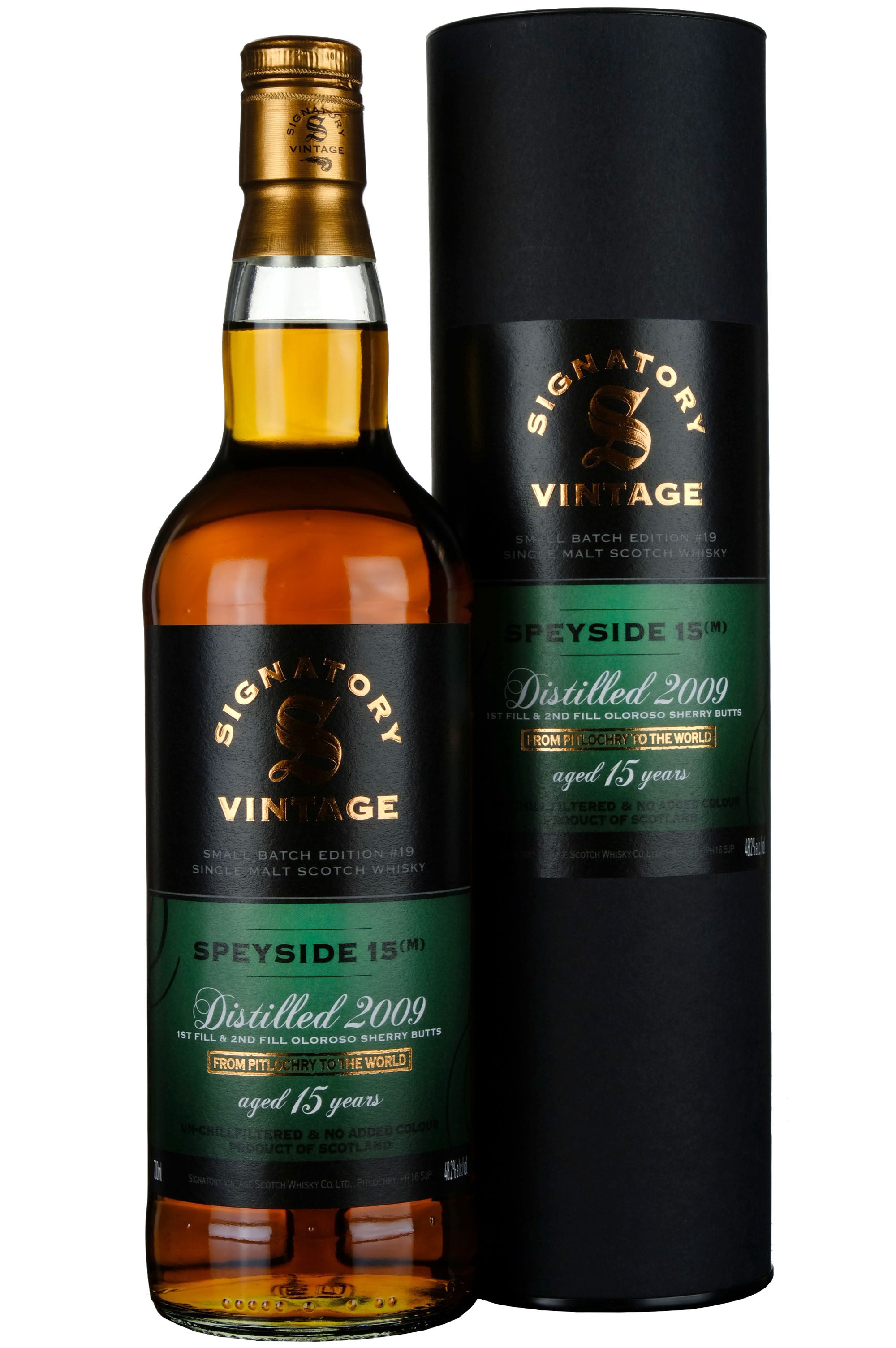 Speyside (M) 2009-2025 | 15 Year Old Signatory Vintage Small Batch Edition 19