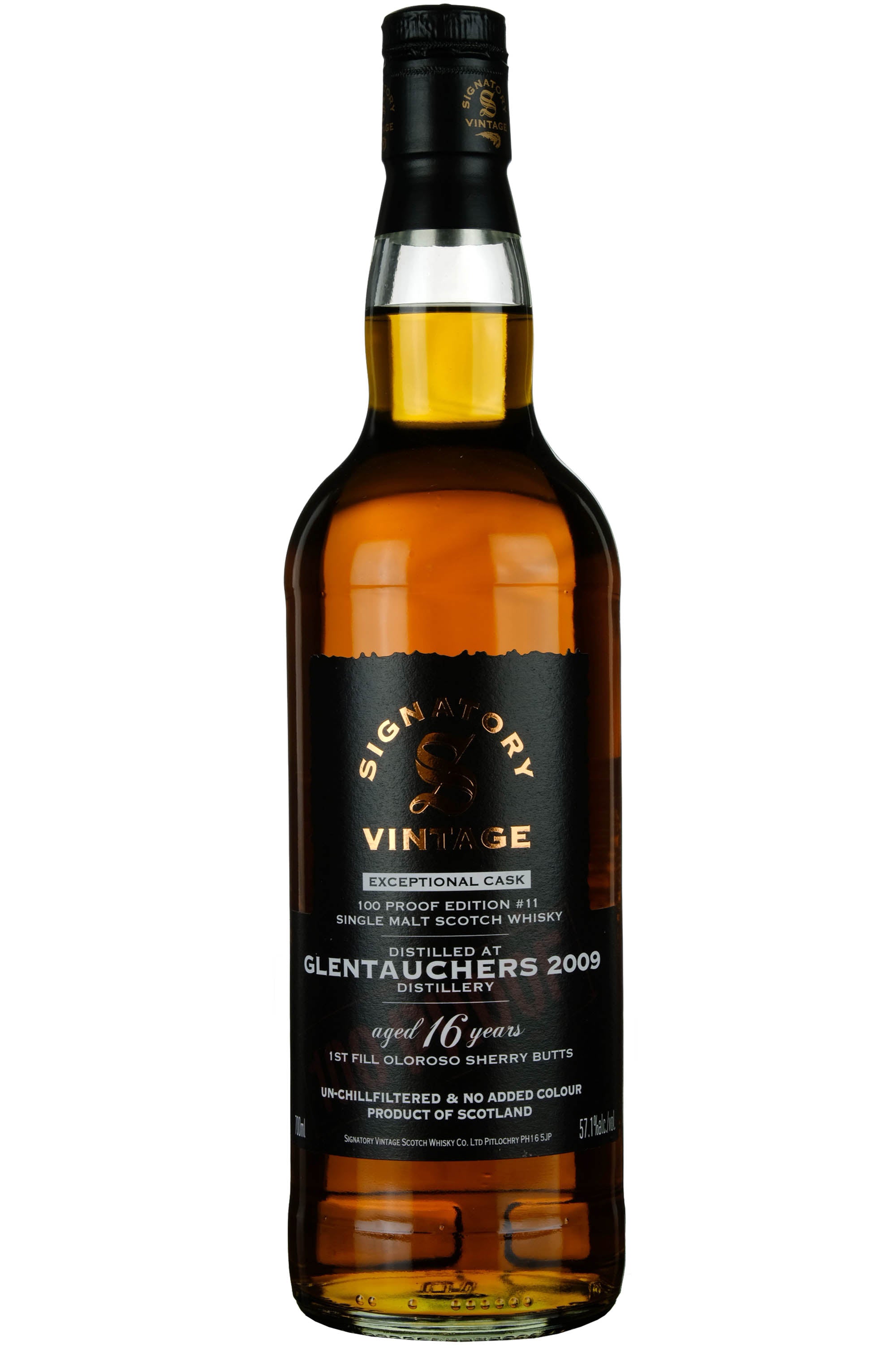 Glentauchers 2009-2025 | 16 Year Old Signatory Vintage Exceptional Cask 100 Proof Edition 11