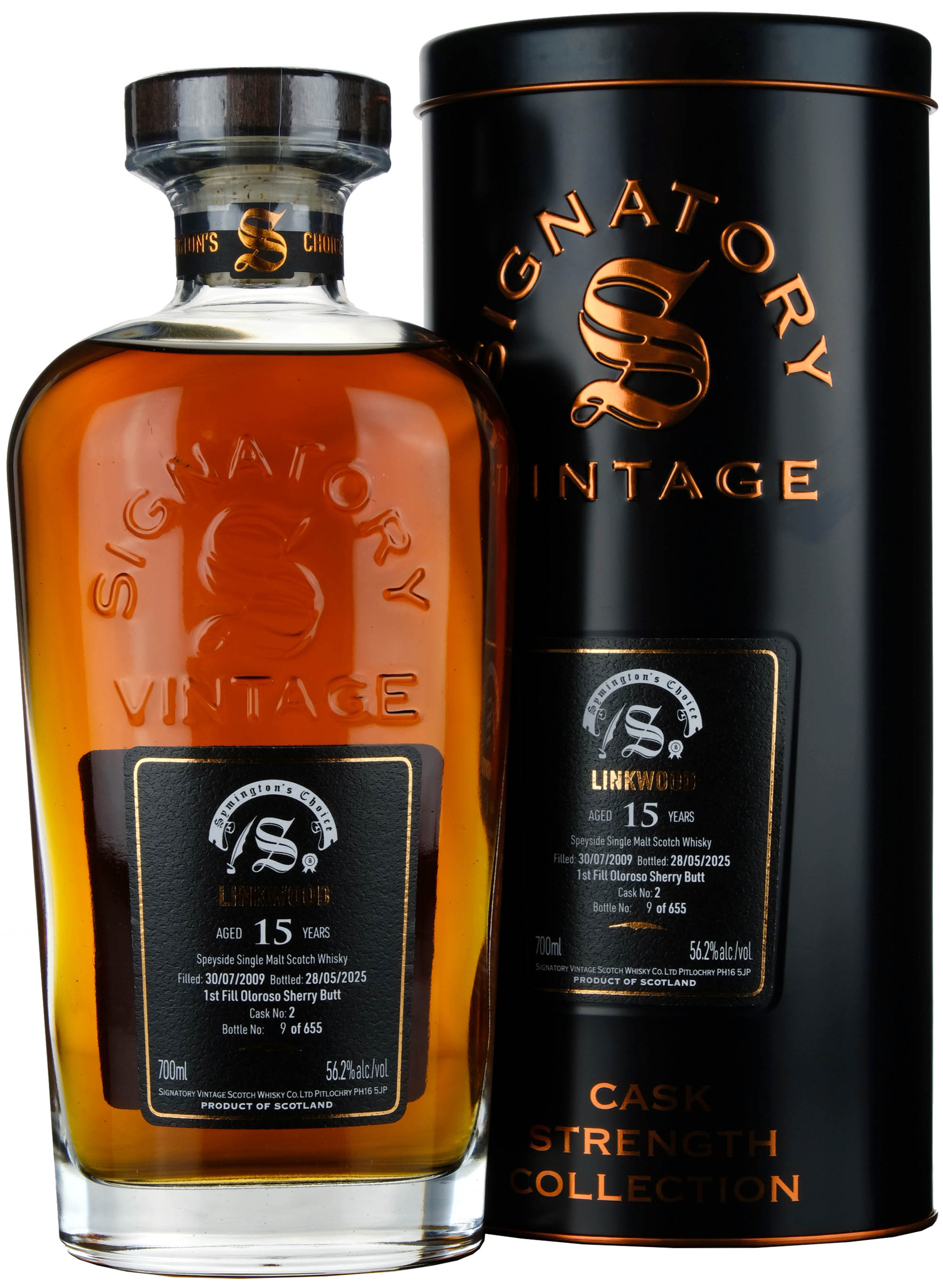 Linkwood 2009-2025 | 15 Year Old Signatory Vintage Symington's Choice Single Cask 2