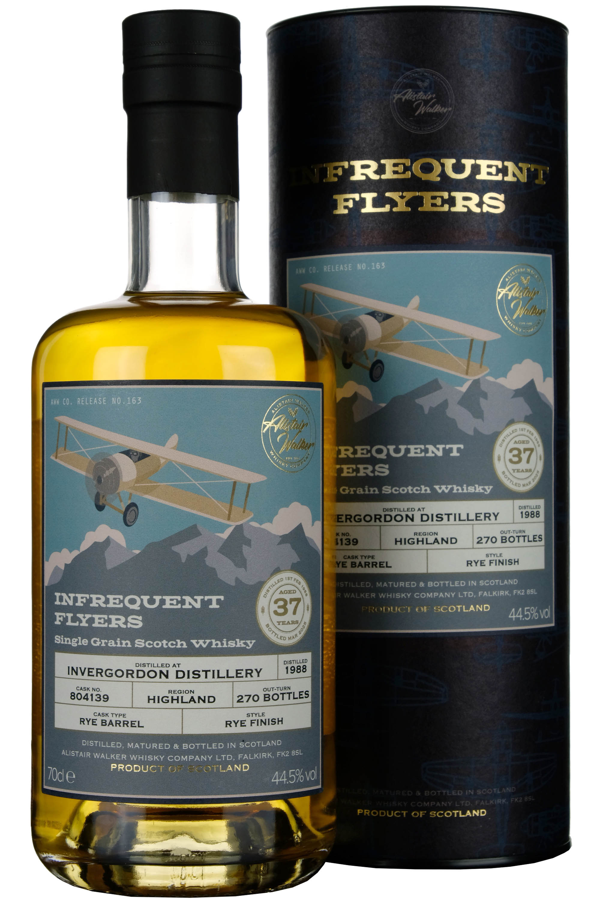 Invergordon 1988-2025 | 37 Year Old Infrequent Flyers Single Cask 804139