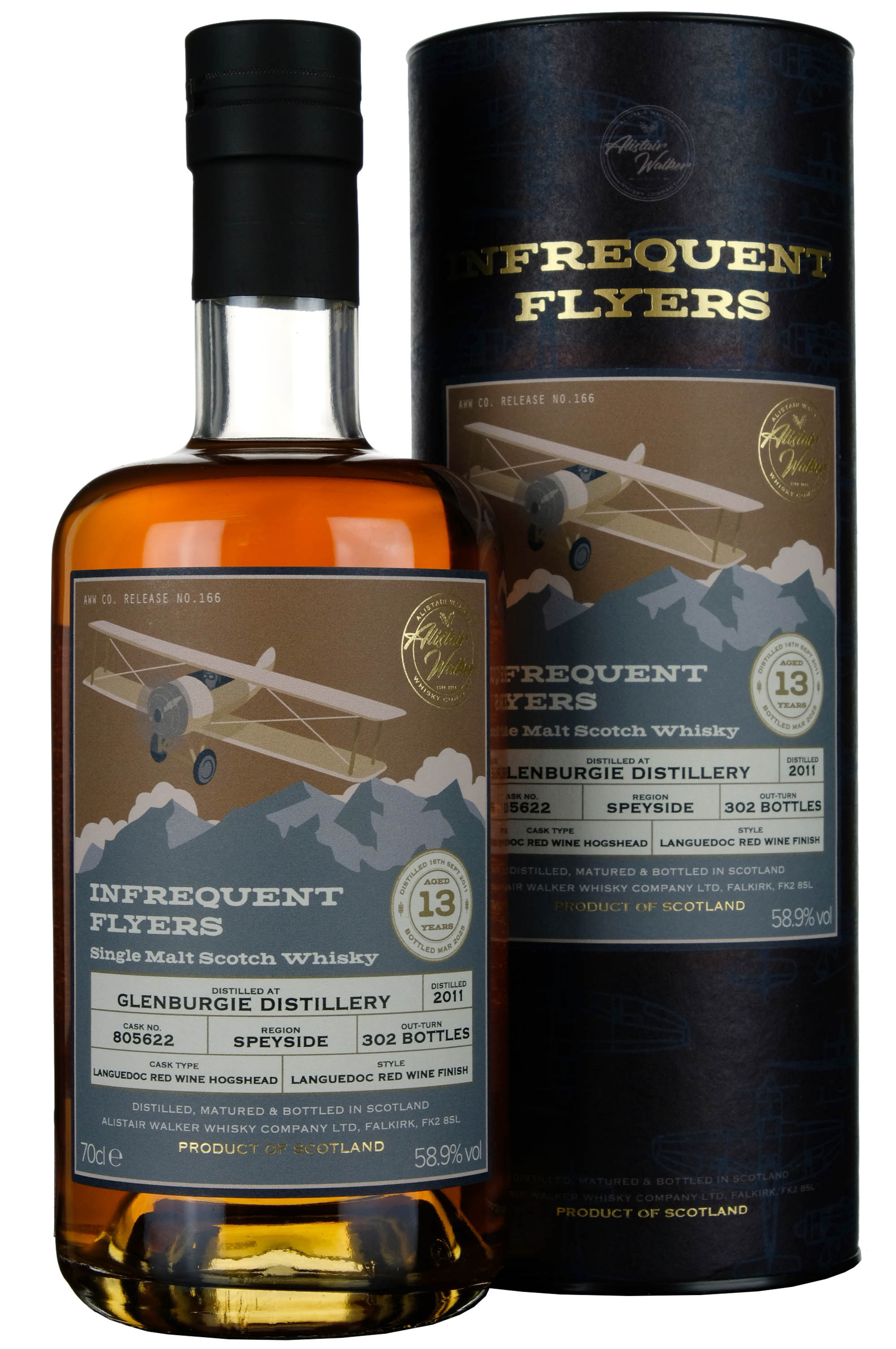 Glenburgie 2011-2025 | 13 Year Old Infrequent Flyers Single Cask 805622