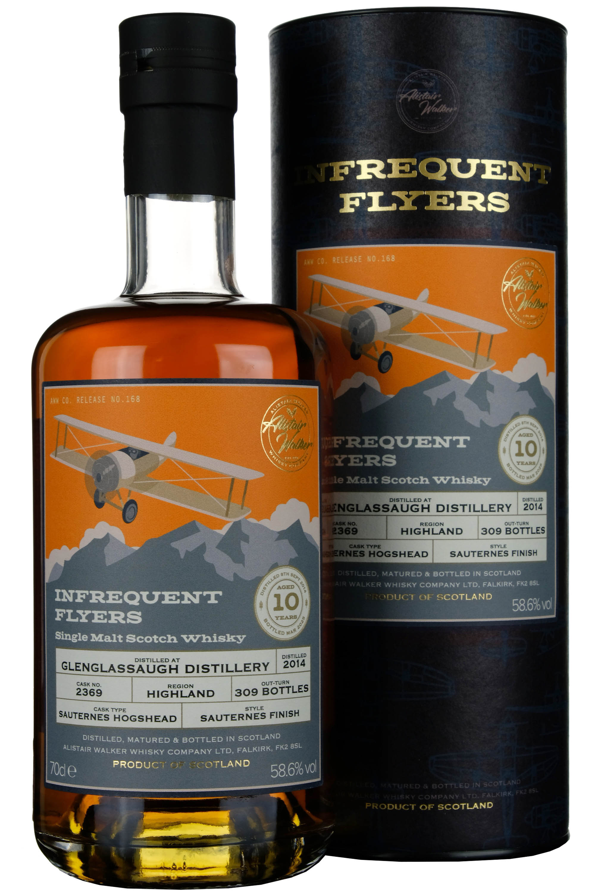 Glenglassaugh 2014-2025 | 10 Year Old Infrequent Flyers Single Cask 2369