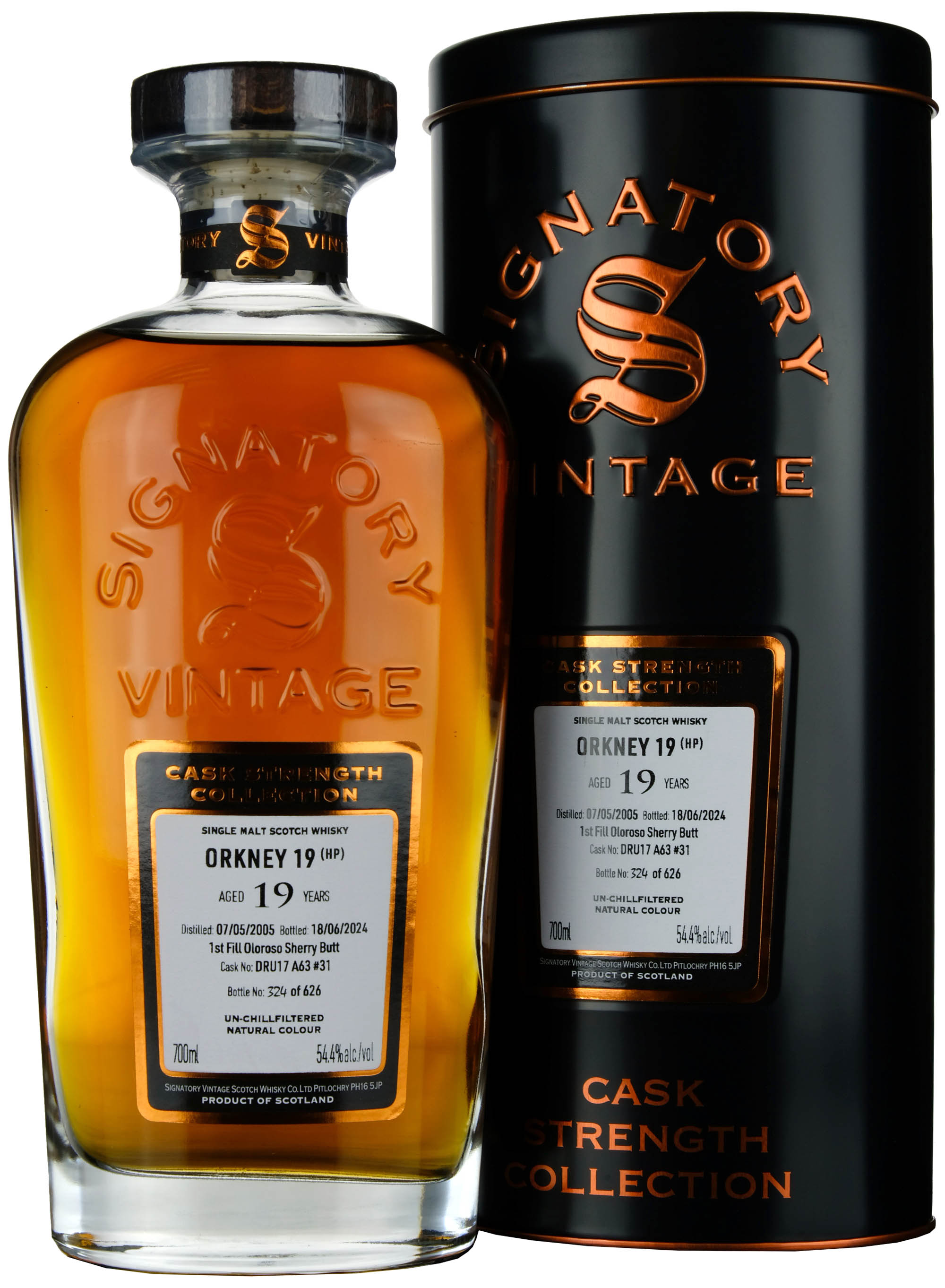 Orkney (HP) 2005-2024 | 19 Year Old Signatory Vintage Cask Strength Collection Single Cask 31