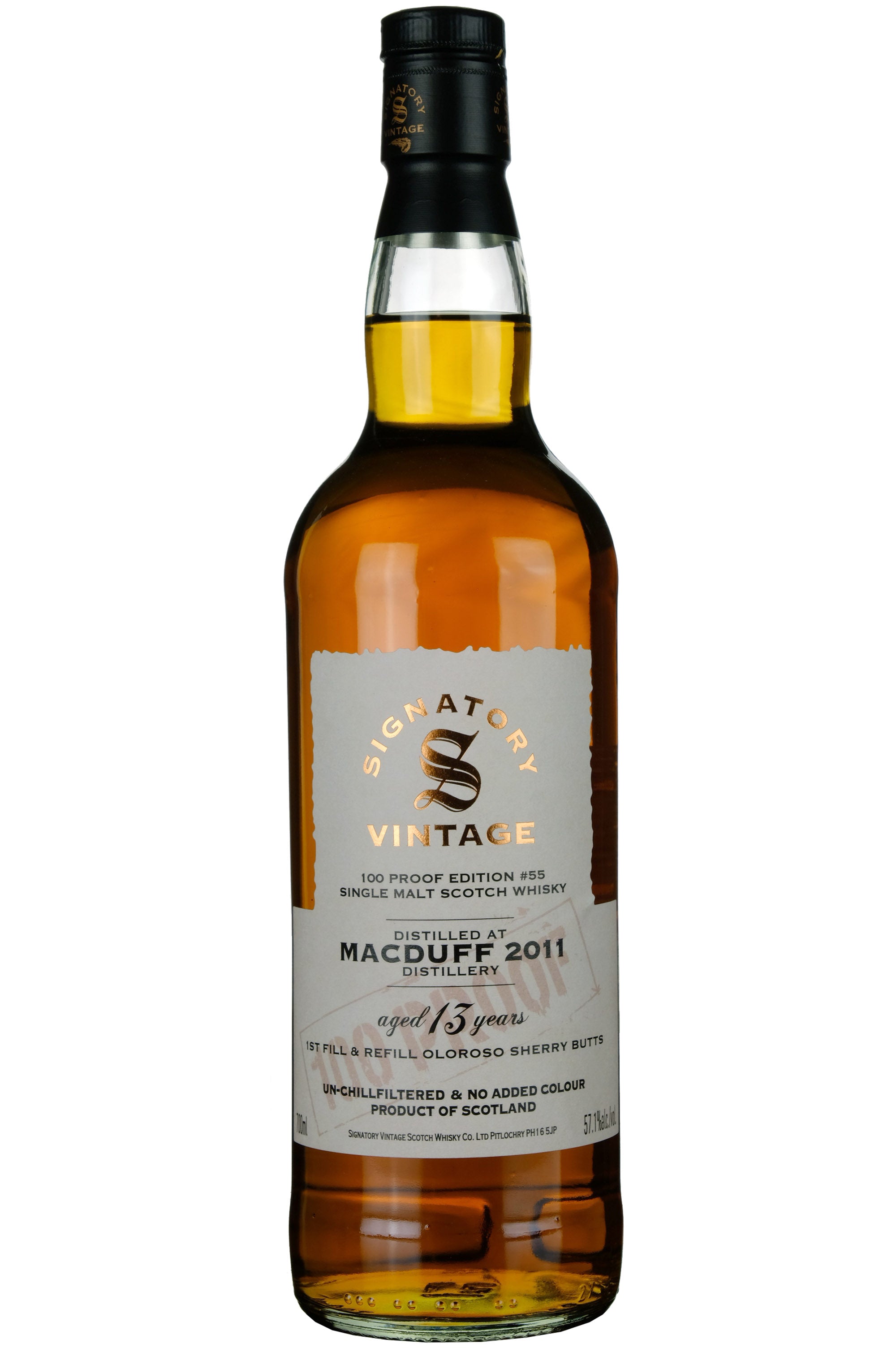 Macduff 2011-2025 | 13 Year Old Signatory Vintage 100 Proof Edition 55