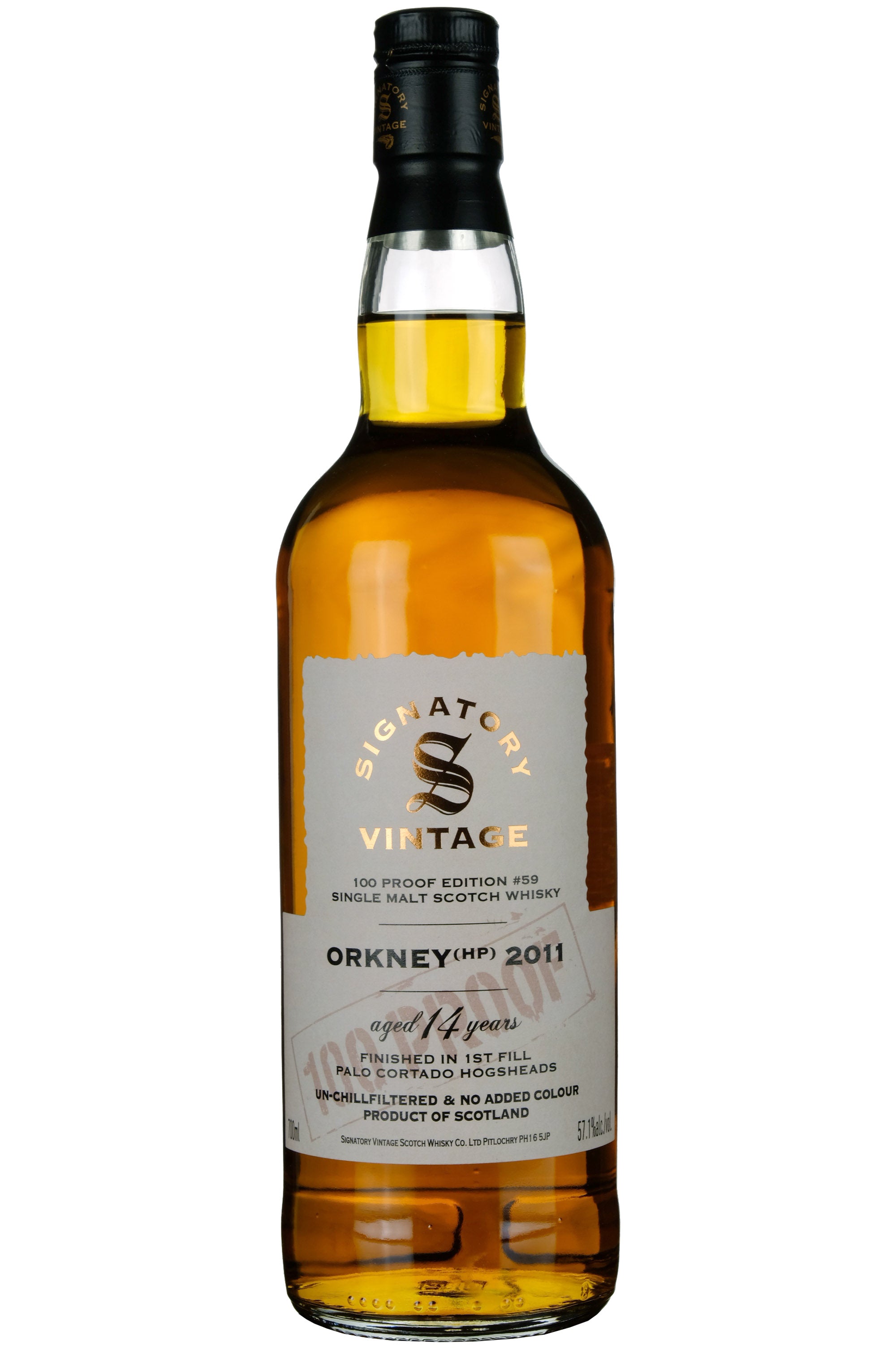 Orkney (HP) 2011-2025 | 14 Year Old Signatory Vintage 100 Proof Edition 59