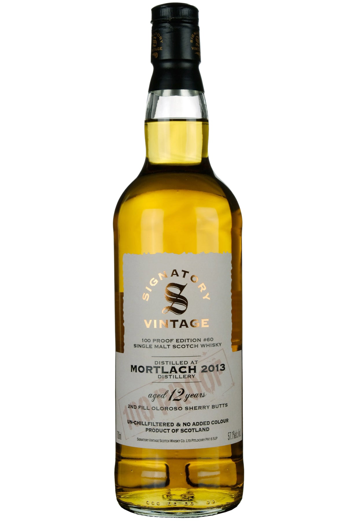 Mortlach 2013-2025 | 12 Year Old Signatory Vintage 100 Proof Edition 60