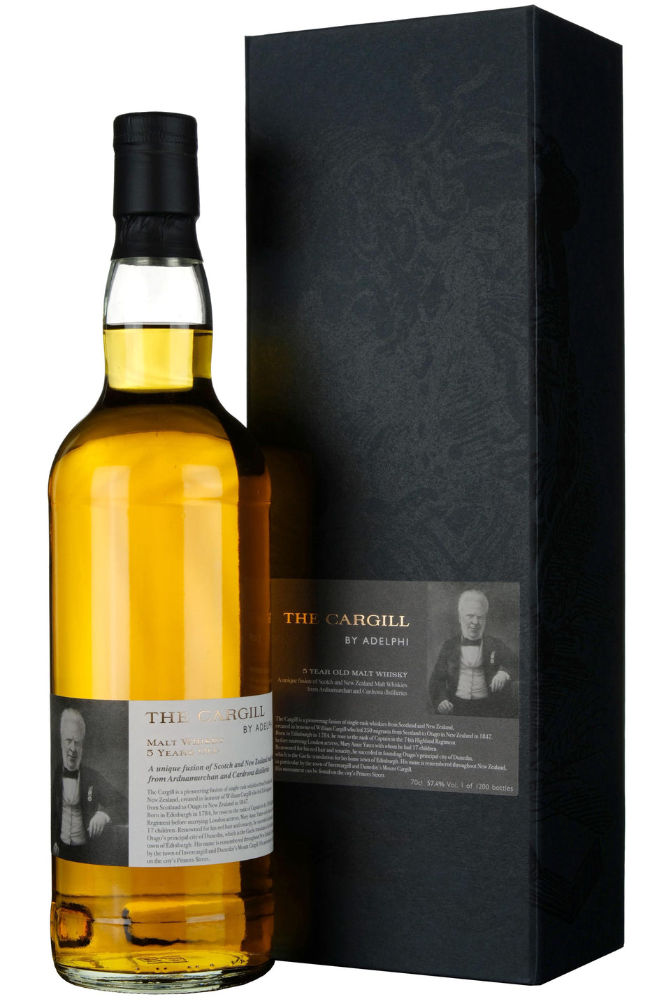 The Cargill 5 Year Old Adelphi Ardnamurchan & Cardrona - Whisky-Online Shop