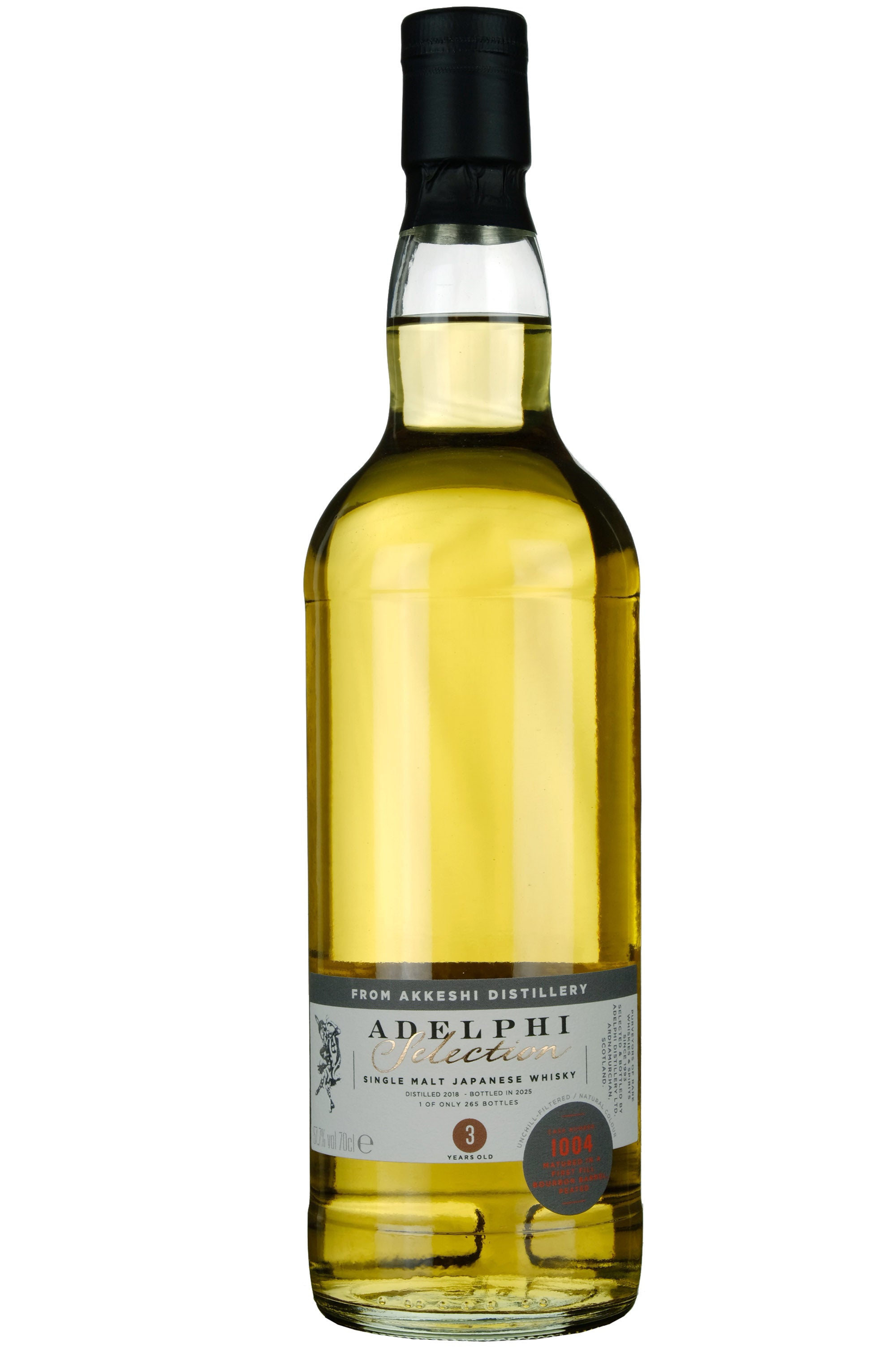 Akkeshi 2016-2025 | 3 Year Old Adelphi Selection Single Cask 1004