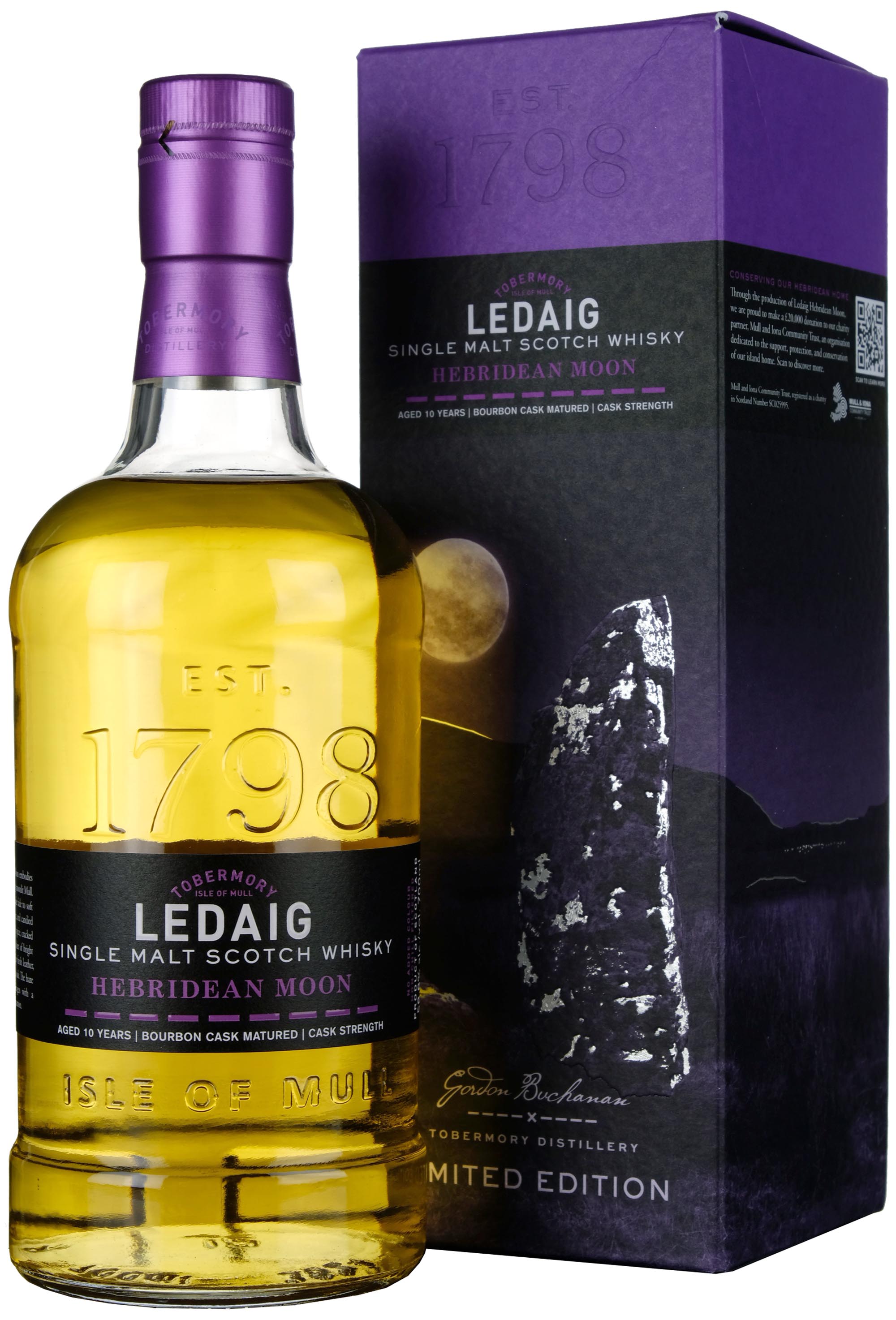 Ledaig 10 Year Old Hebridean Moon Cask Strength