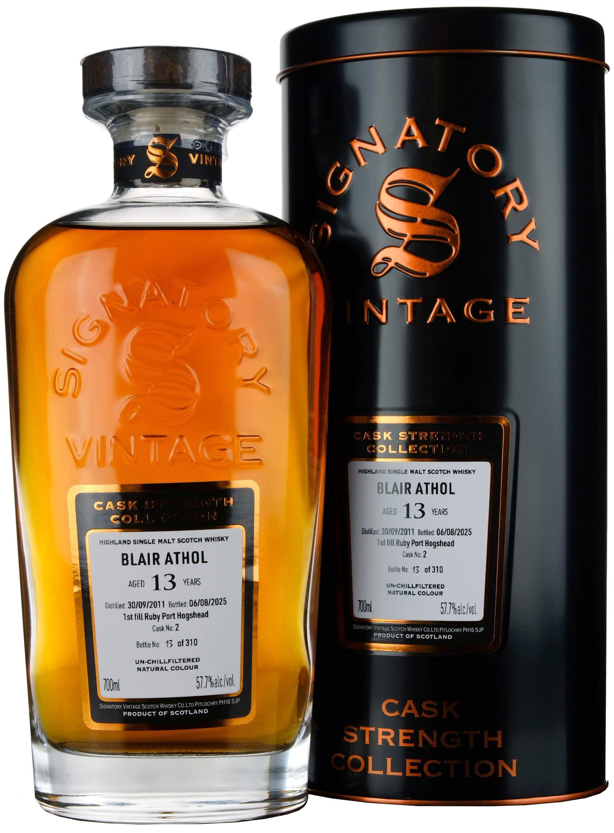 Blair Athol 2011-2025 | 13 Year Old Signatory Vintage Cask Strength Collection Single Cask 2