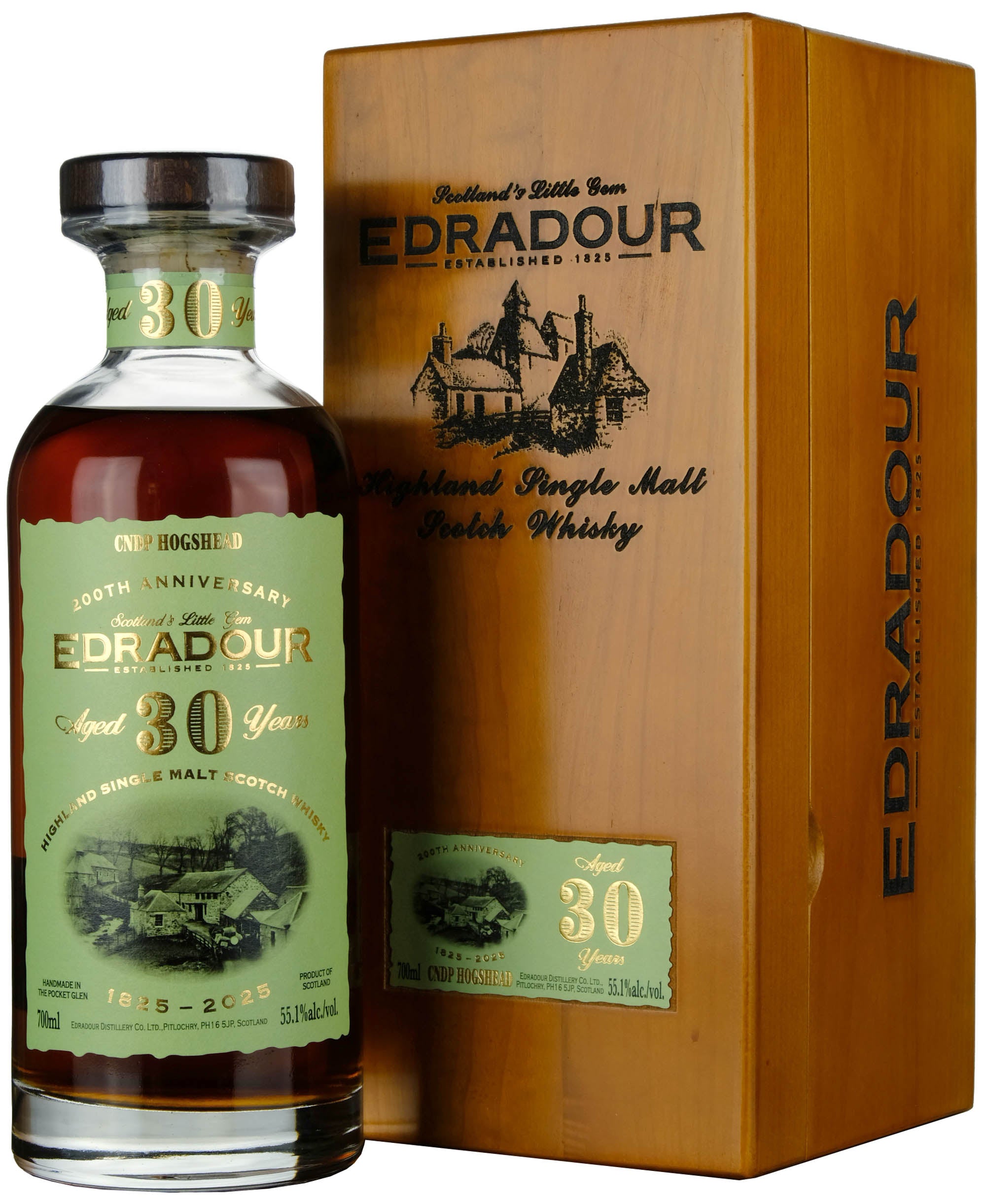 Edradour 1995 | 30 Year Old 200th Anniversary 1825-2025 Single Cask 2110