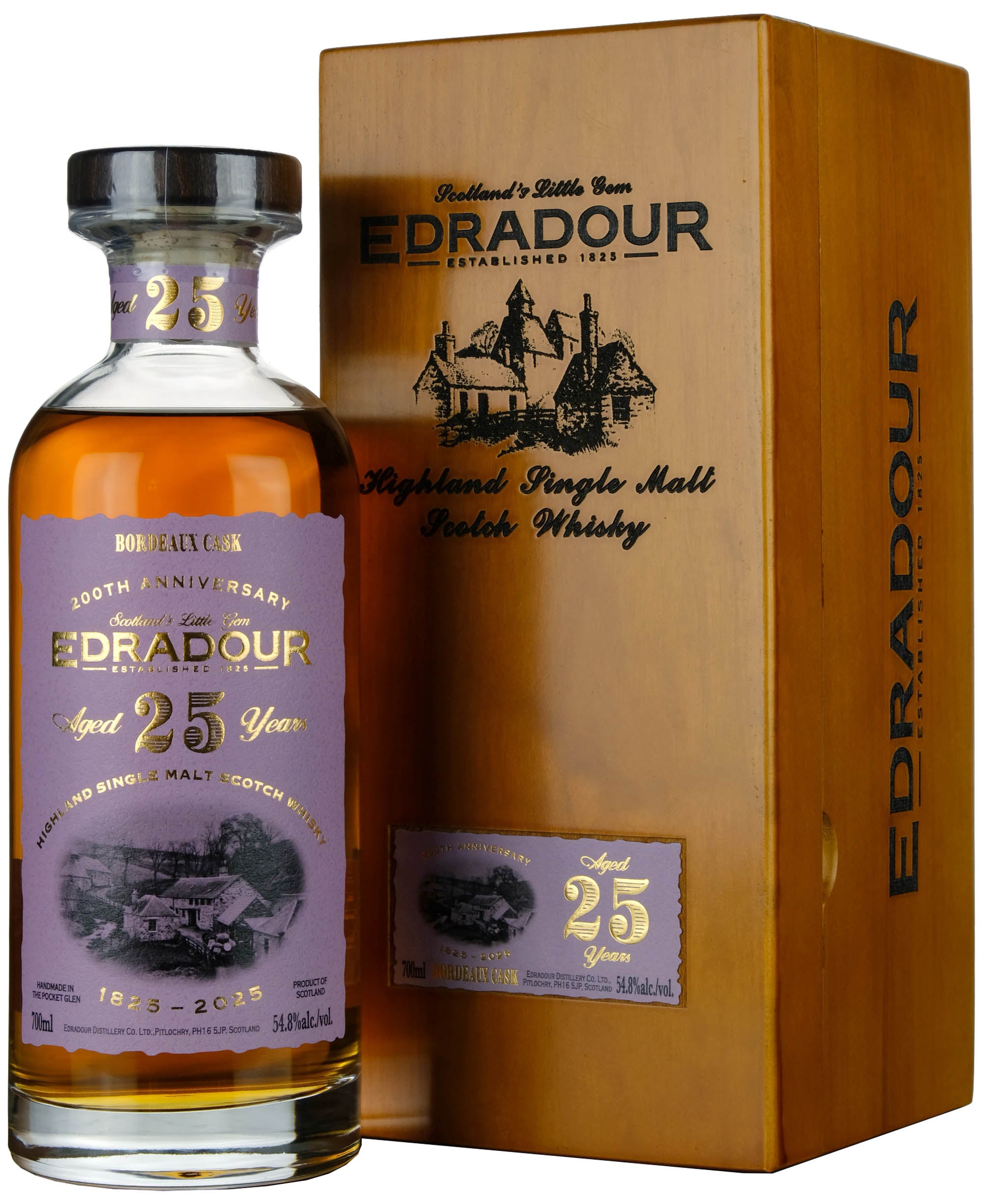 Edradour 1999 | 25 Year Old 200th Anniversary 1825-2025 Single Cask 811