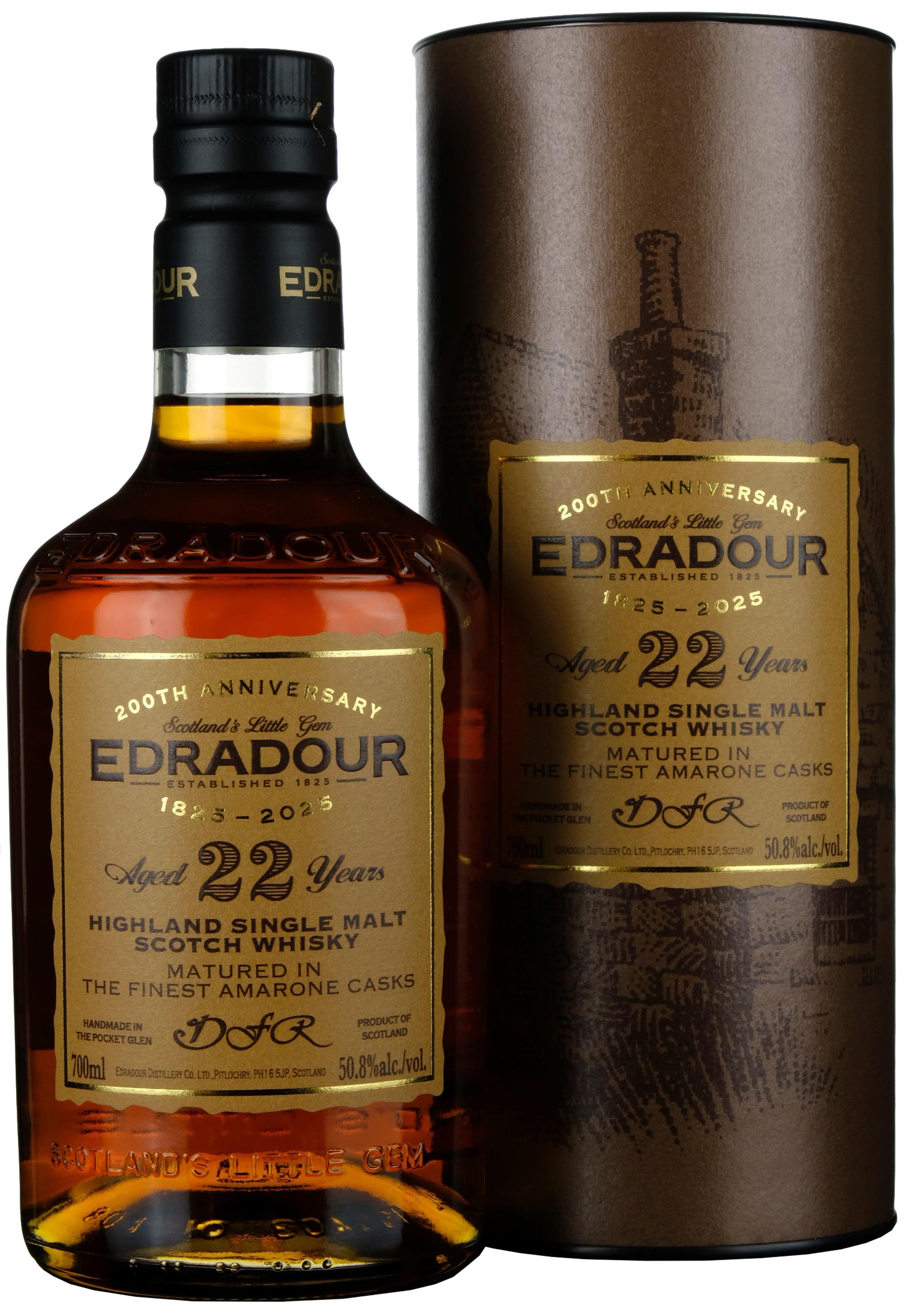 Edradour 2003 | 22 Year Old 200th Anniversary 1825-2025 Small Batch Amarone Casks