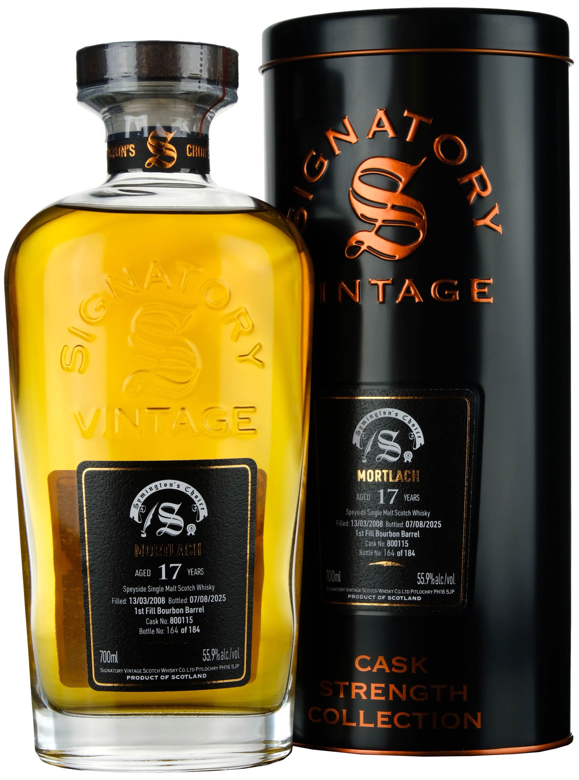 Mortlach 2008-2025 | 17 Year Old Signatory Vintage Symington's Choice Single Cask 800115