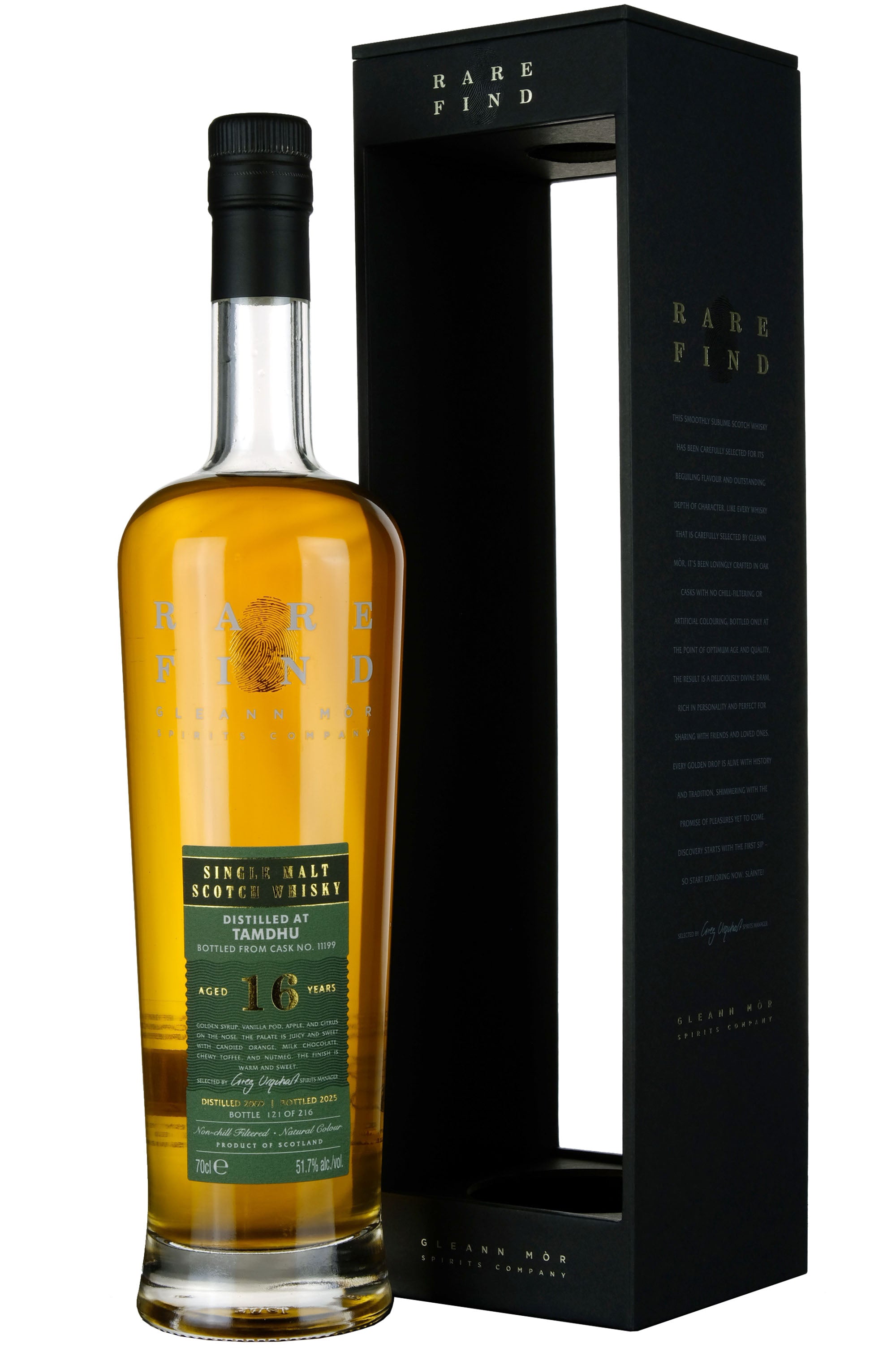 Tamdhu 2009-2025 | 16 Year Old Gleann Mor Rare Find Single Cask 11199