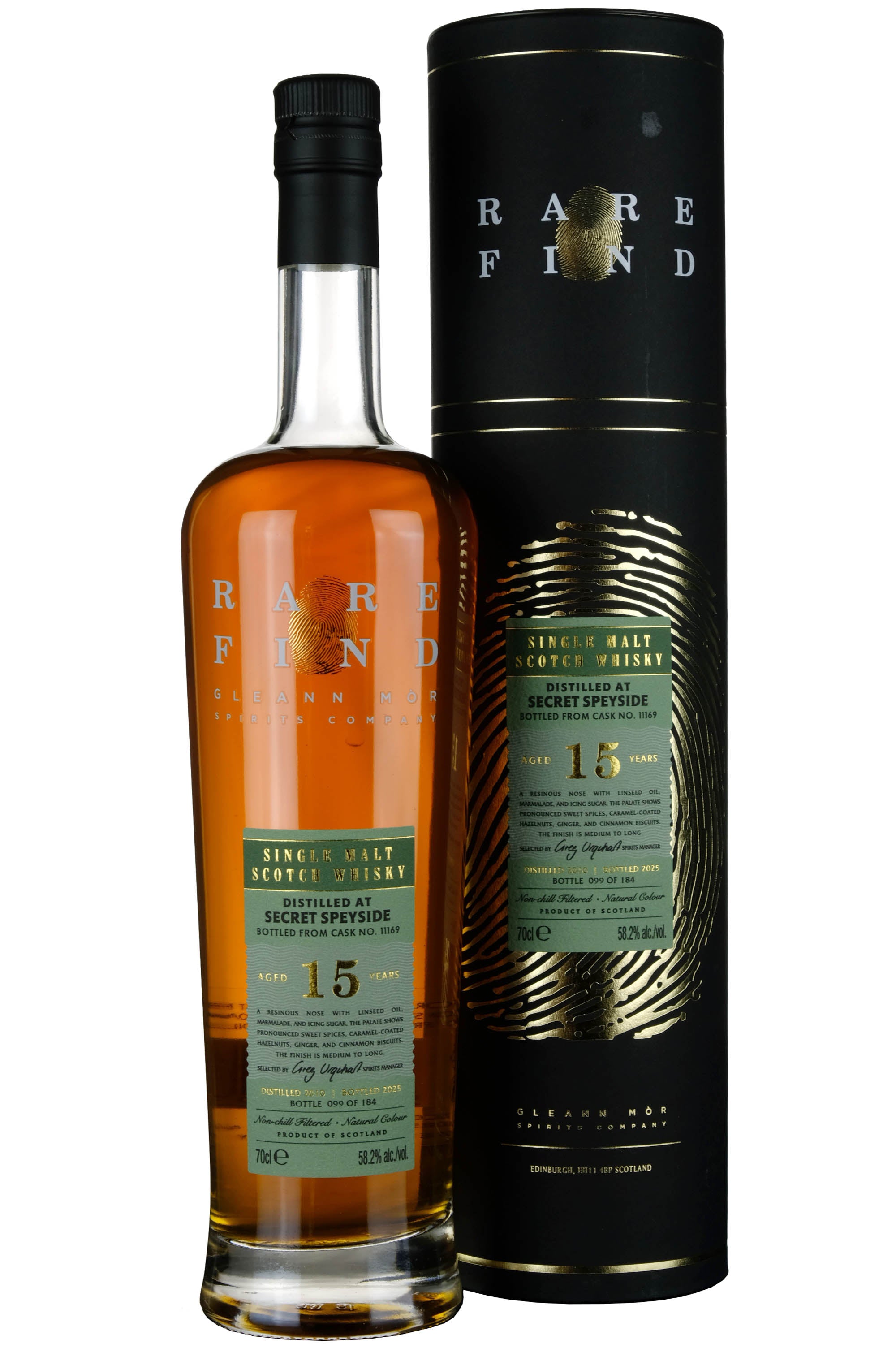 Secret Speyside 2010-2025 | 15 Year Old Gleann Mor Rare Find Single Cask 11169