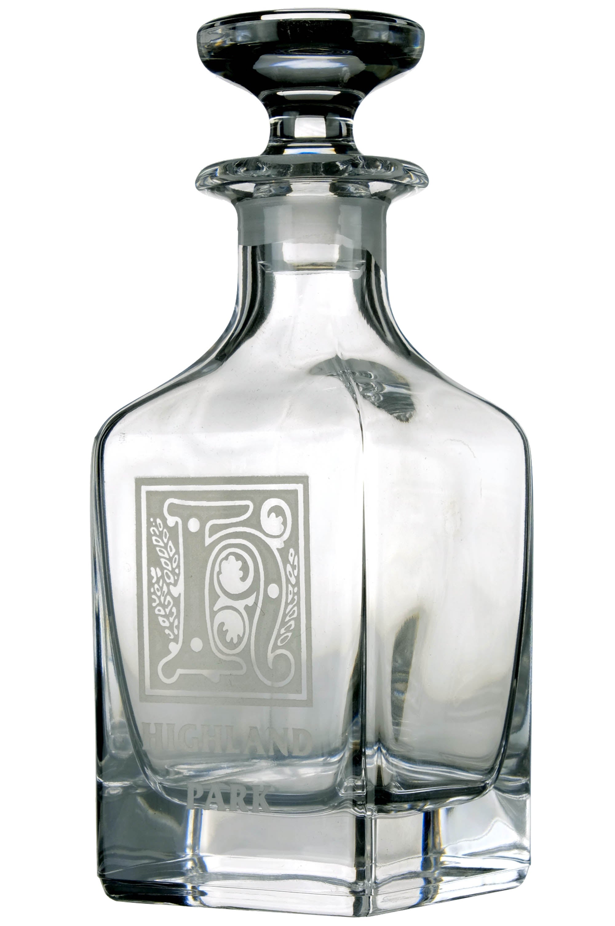 Highland Park Glass Decanter
