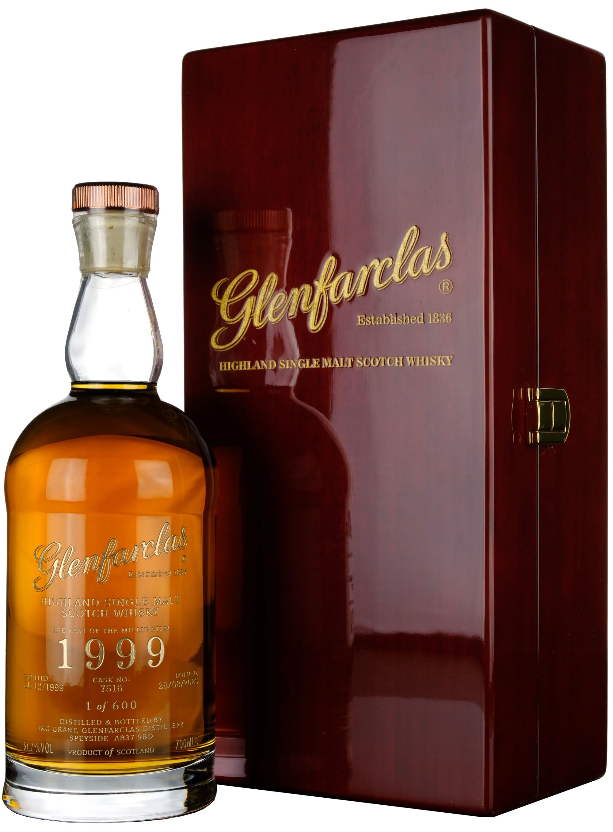 Glenfarclas 1999-2025 | 25 Year Old Glencairn Crystal Decanter Single Cask 7516