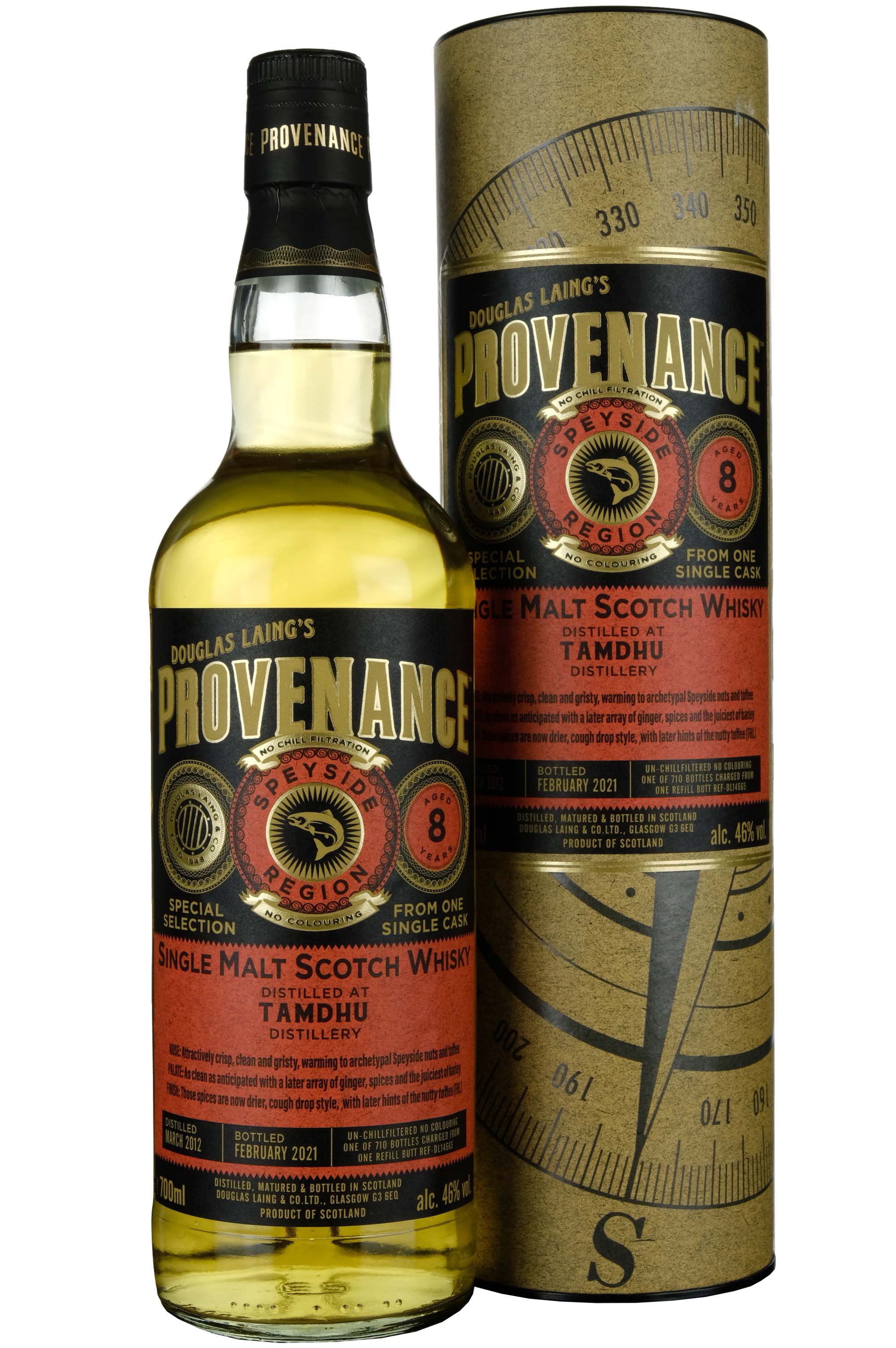 Tamdhu 2012-2021 | 8 Year Old Douglas Laing Provenance Single Cask DL14665