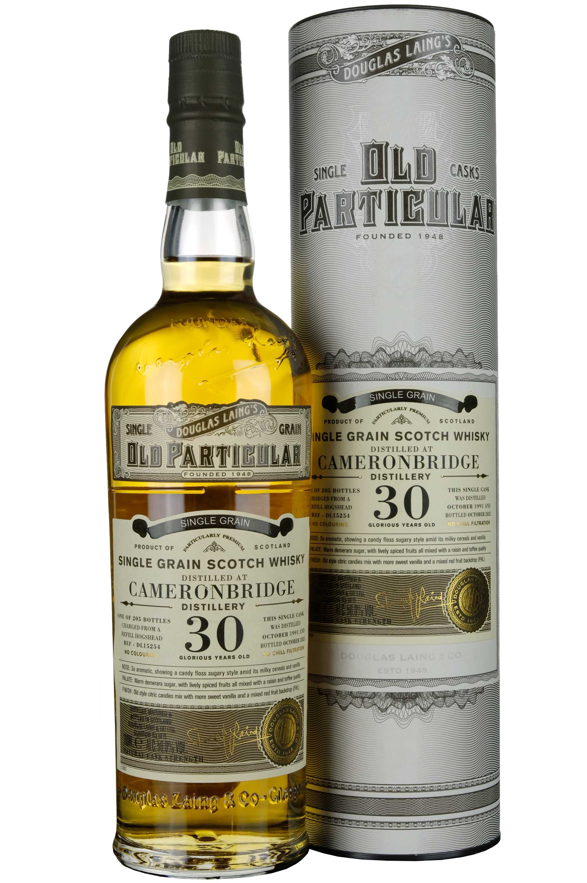 Cameronbridge 1991-2021 | 30 Year Old Douglas Laing Old Particular Single Cask DL15254