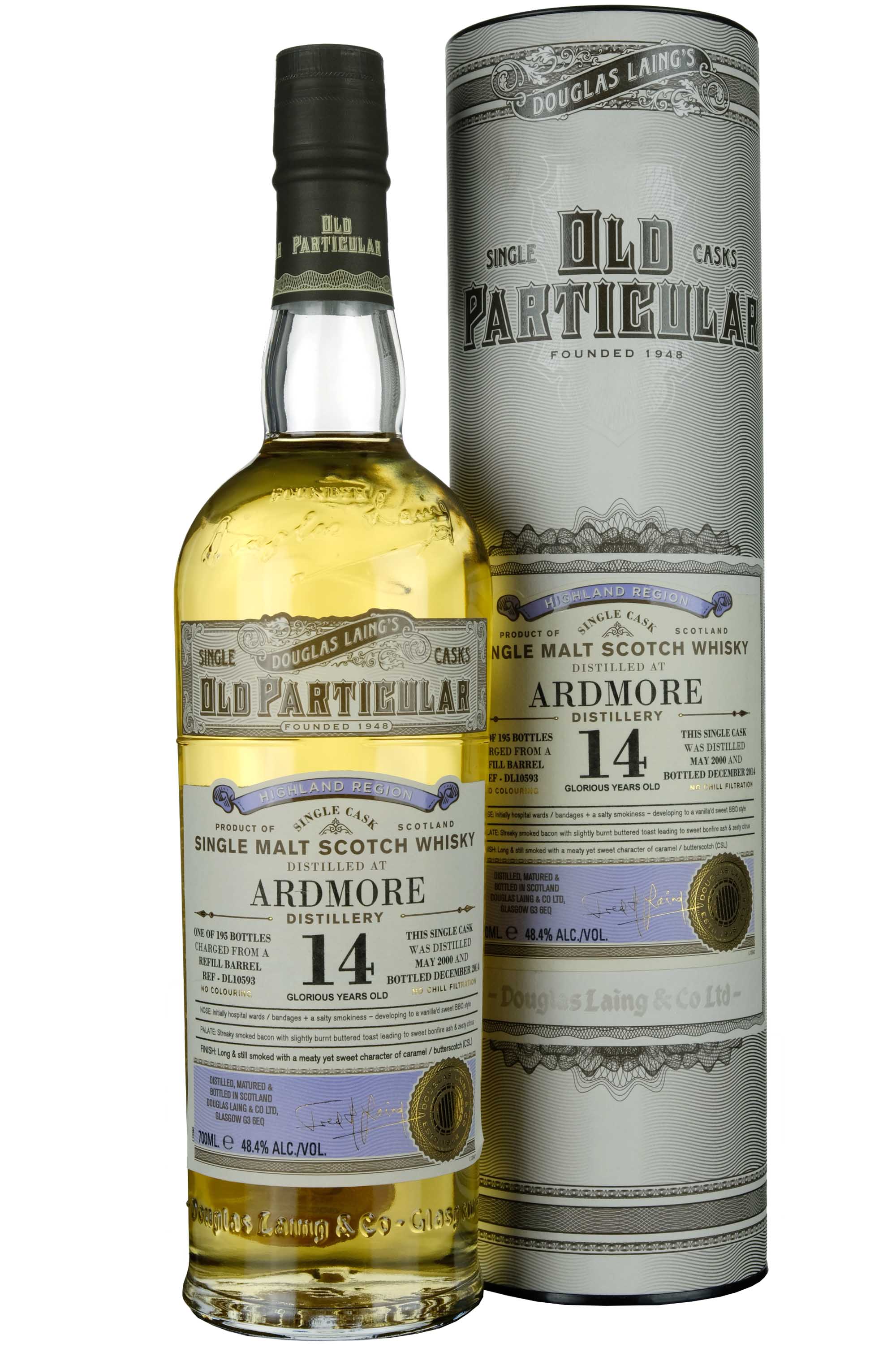 Ardmore 2000-2014 | 14 Year Old Douglas Laing Old Particular Single Cask DL10593
