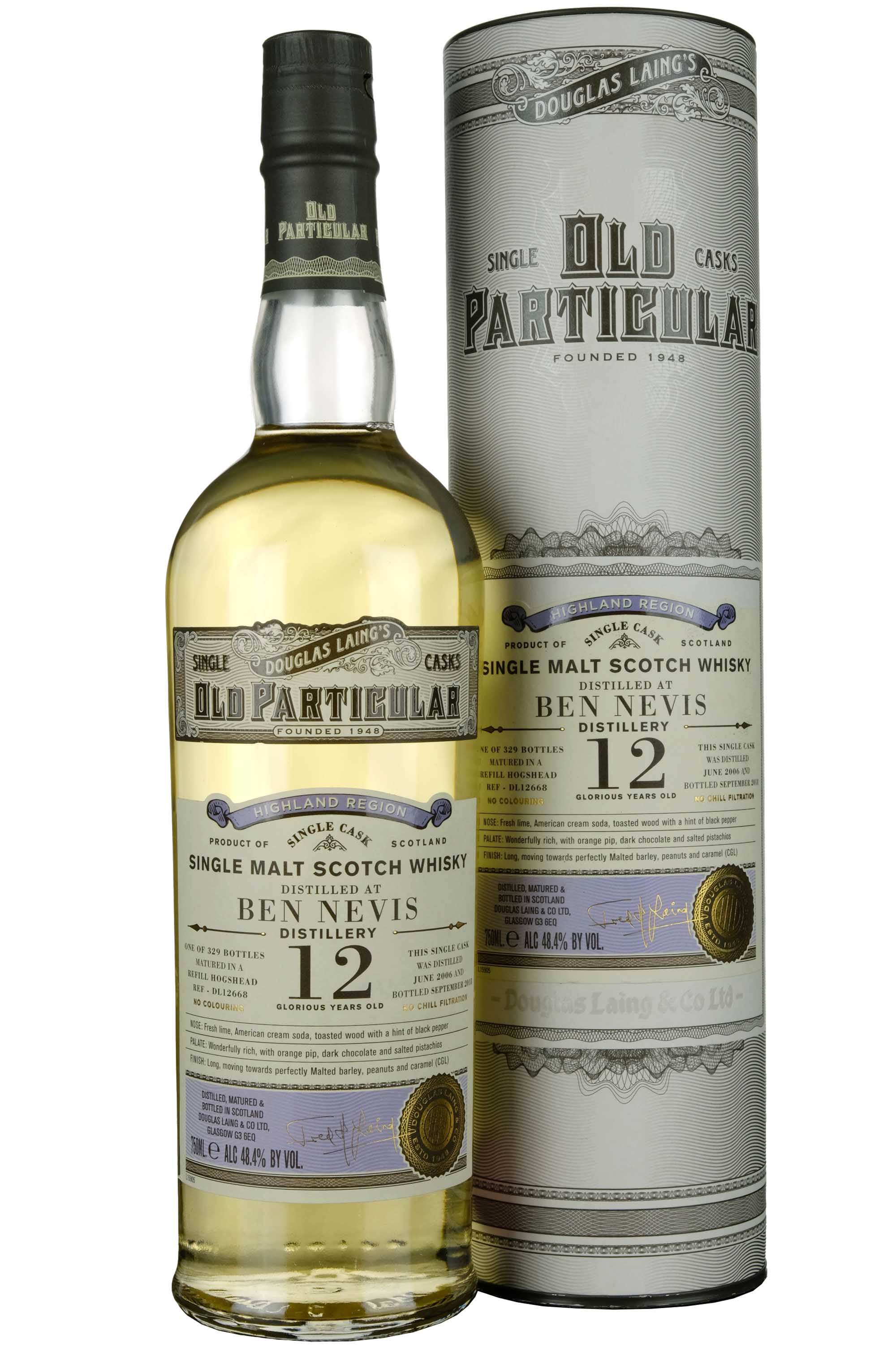 Ben Nevis 2006-2018 | 12 Year Old Douglas Laing Old Particular Single Cask DL12668