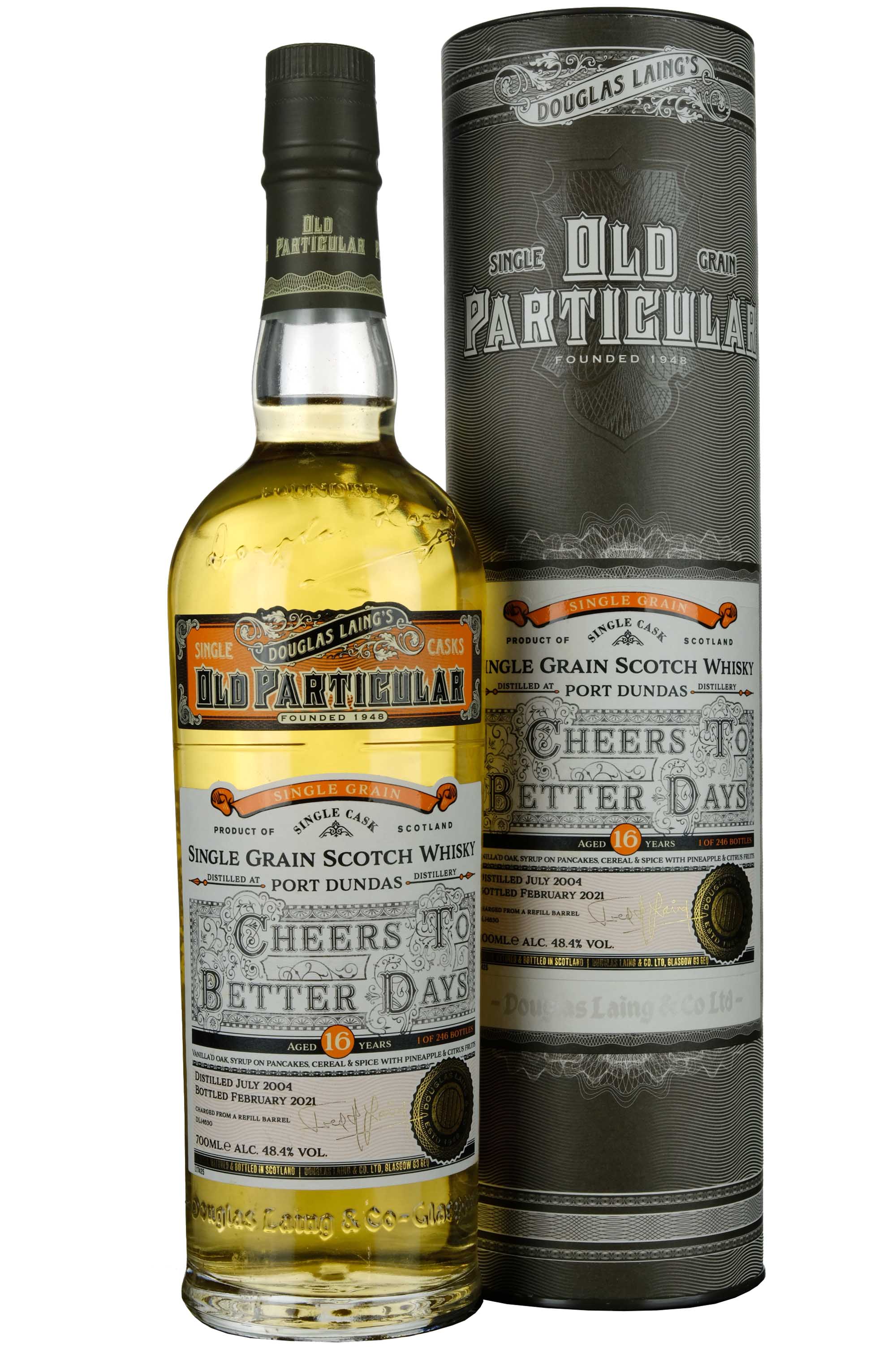 Port Dundas 2004-2021 | 16 Year Old Douglas Laing Old Particular Single Cask DL14630