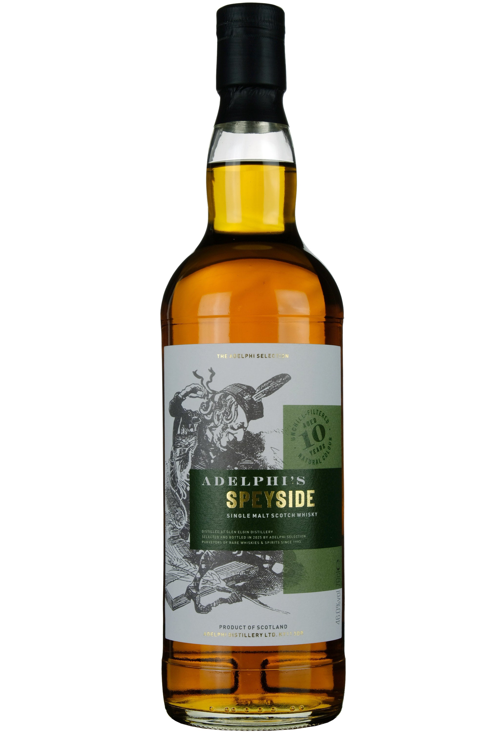 Glen Elgin 10 Year Old Adelphi's Speyside Bottled 2025